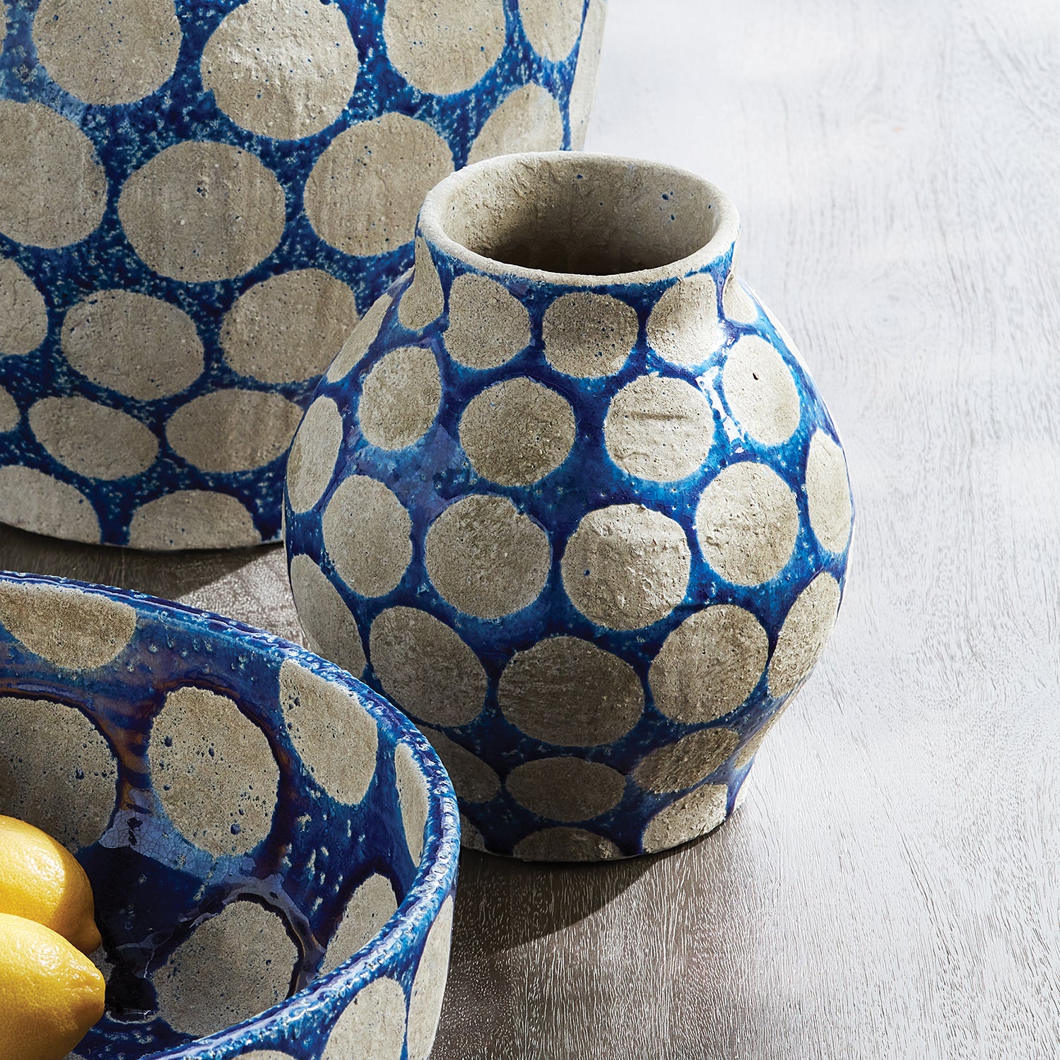 Kiley Blue Large Vase
