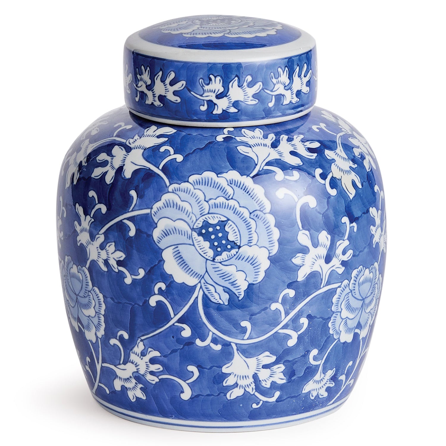 Barclay Buteral Dynasty Lotus Lidded Jar