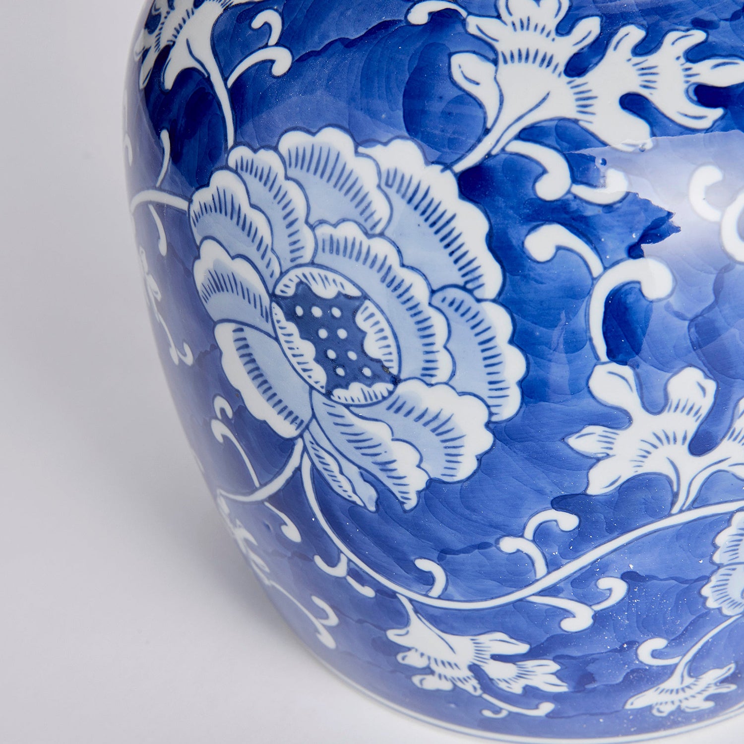 Barclay Buteral Dynasty Lotus Lidded Jar