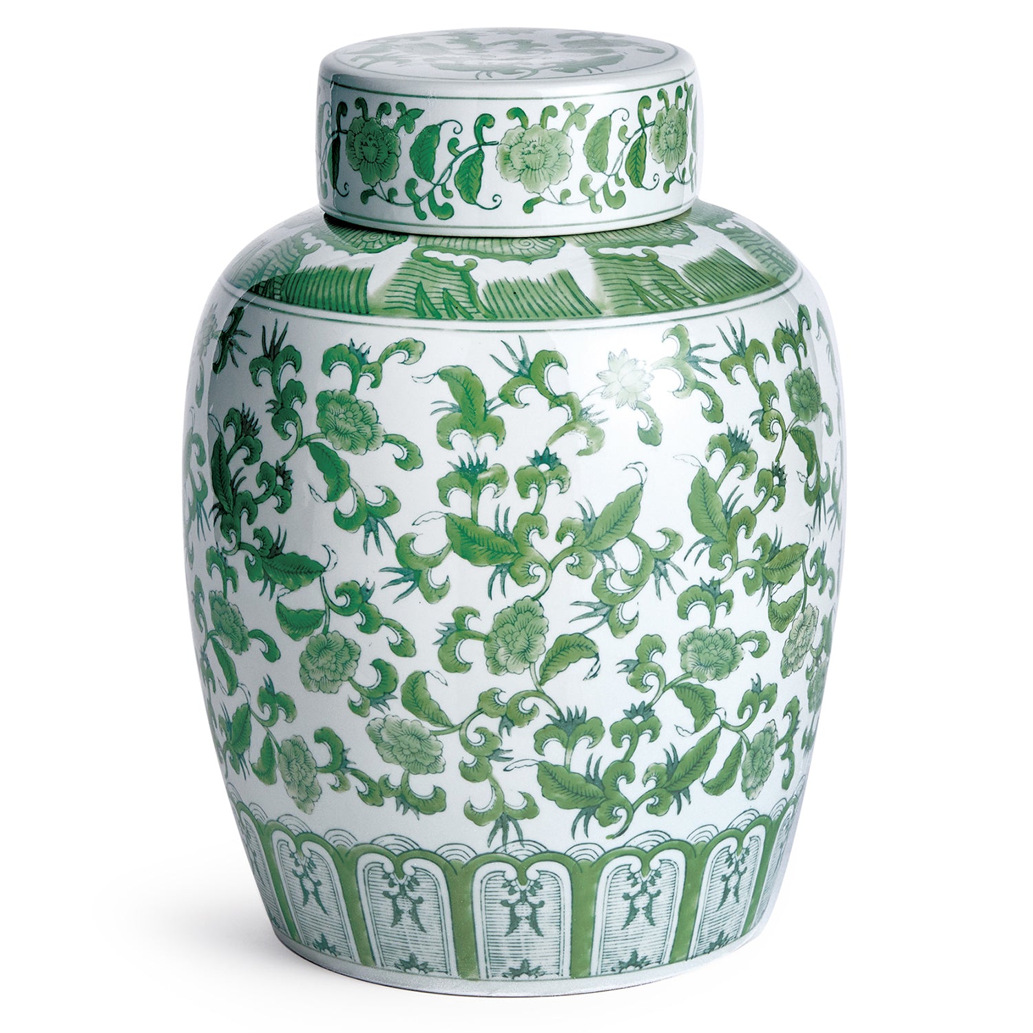 Imperial Blossom Lidded Jar