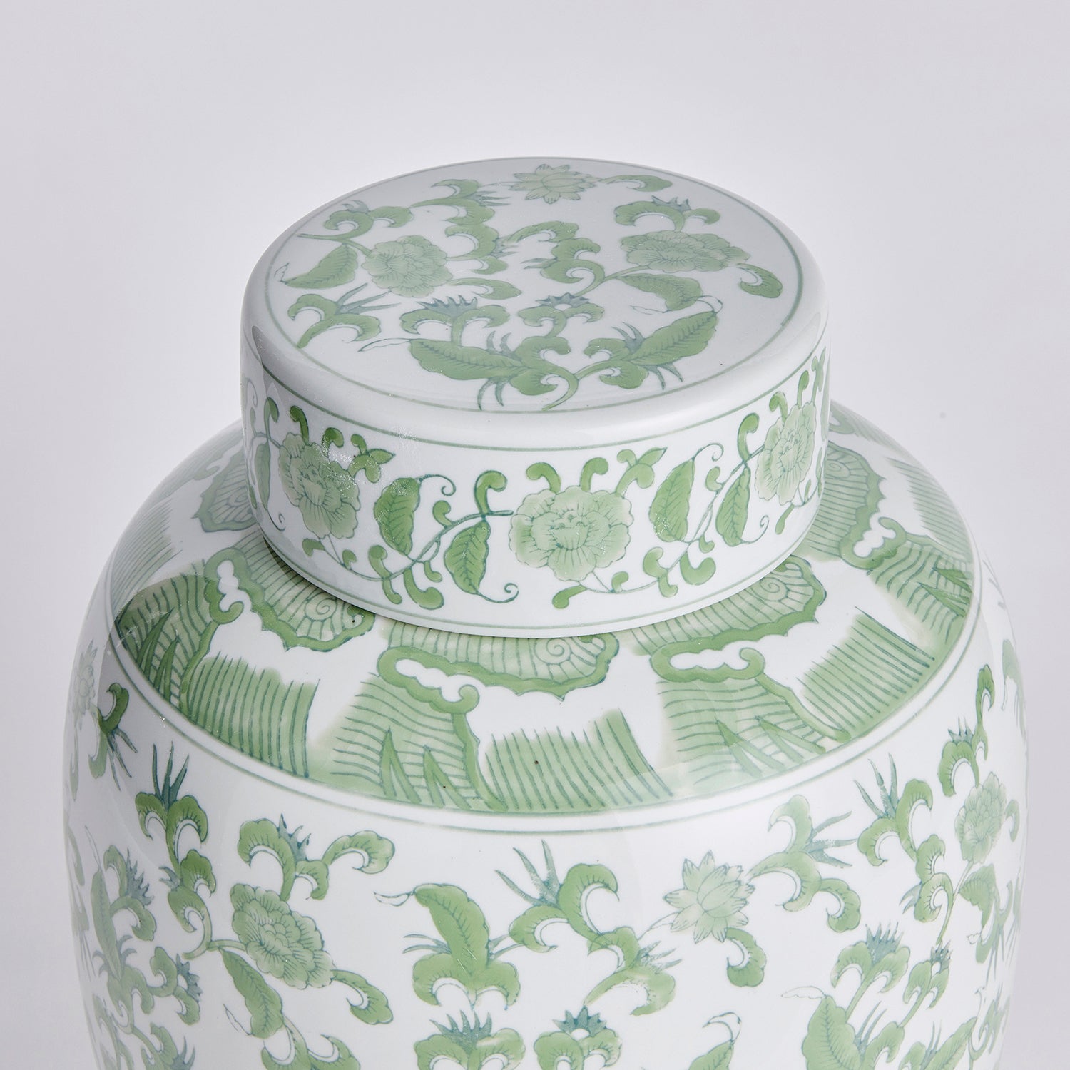 Imperial Blossom Lidded Jar