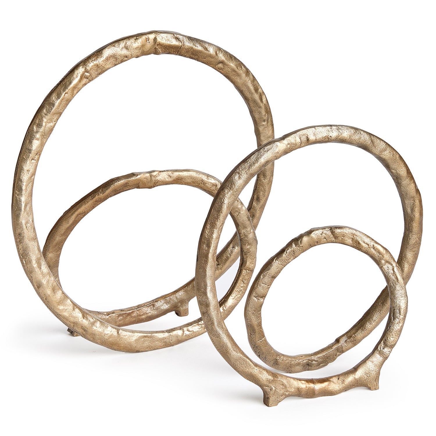 Eldon Gold Sculpture Set of 2