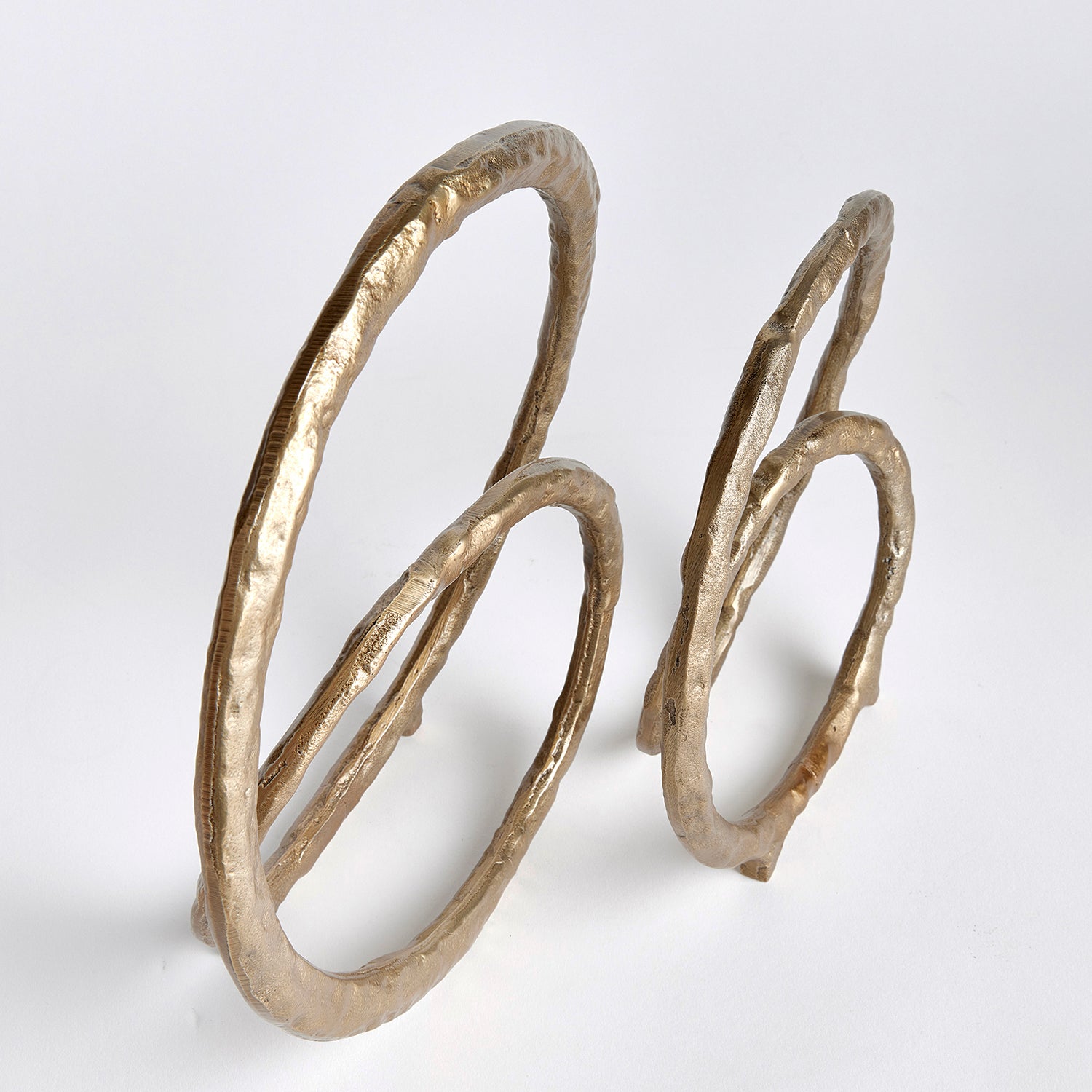 Eldon Gold Sculpture Set of 2