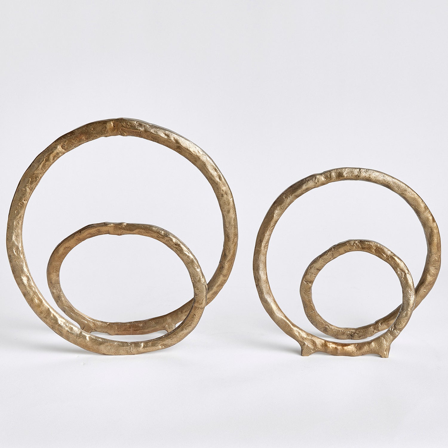 Eldon Gold Sculpture Set of 2