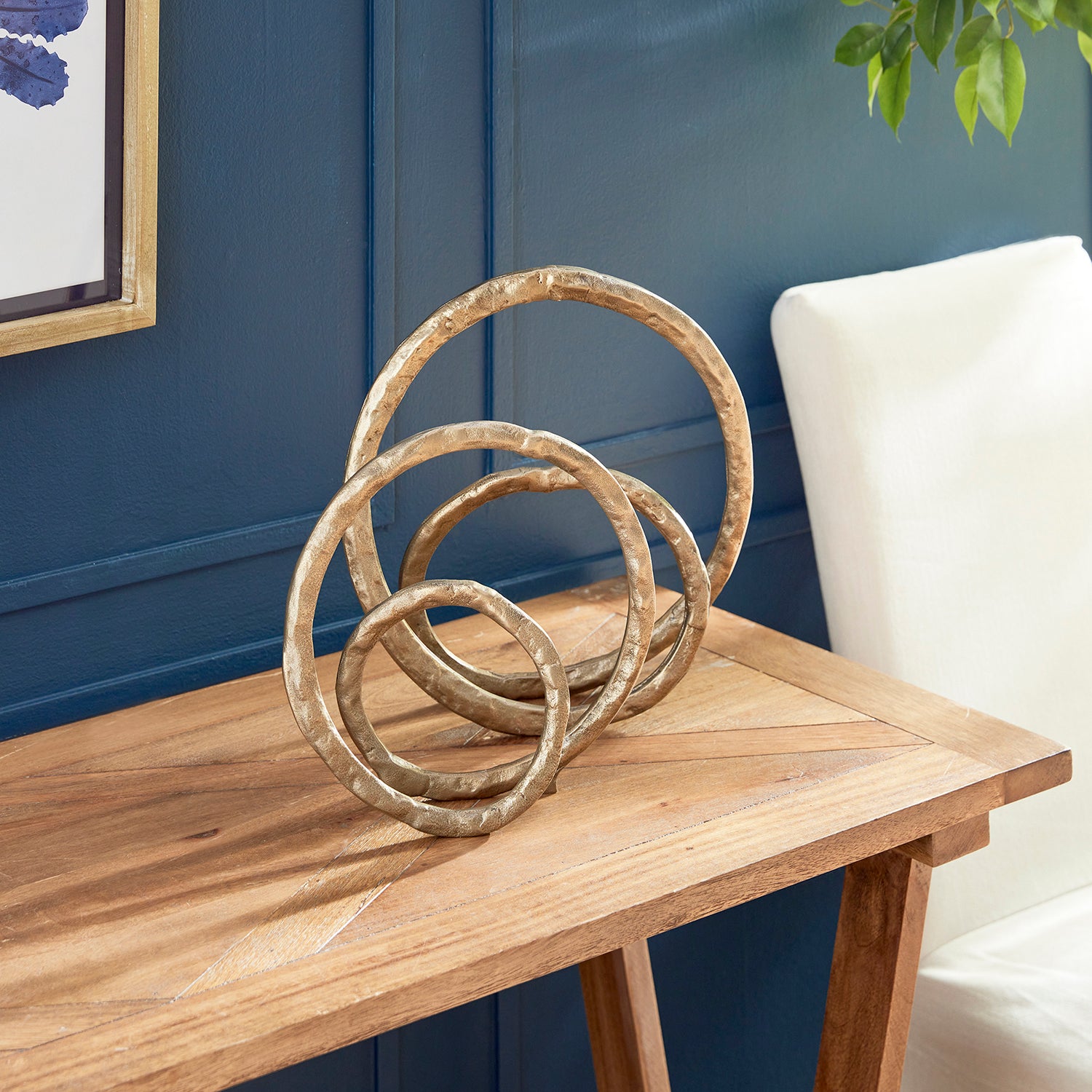 Eldon Gold Sculpture Set of 2