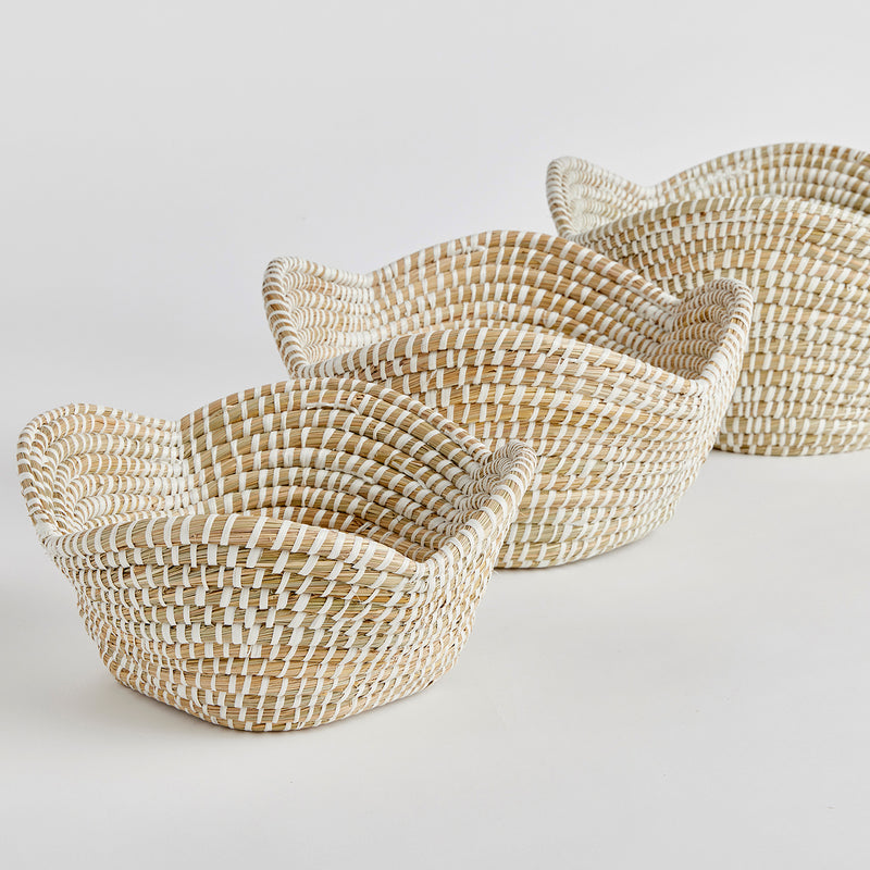Rivergrass Lotus Basket Set of 3