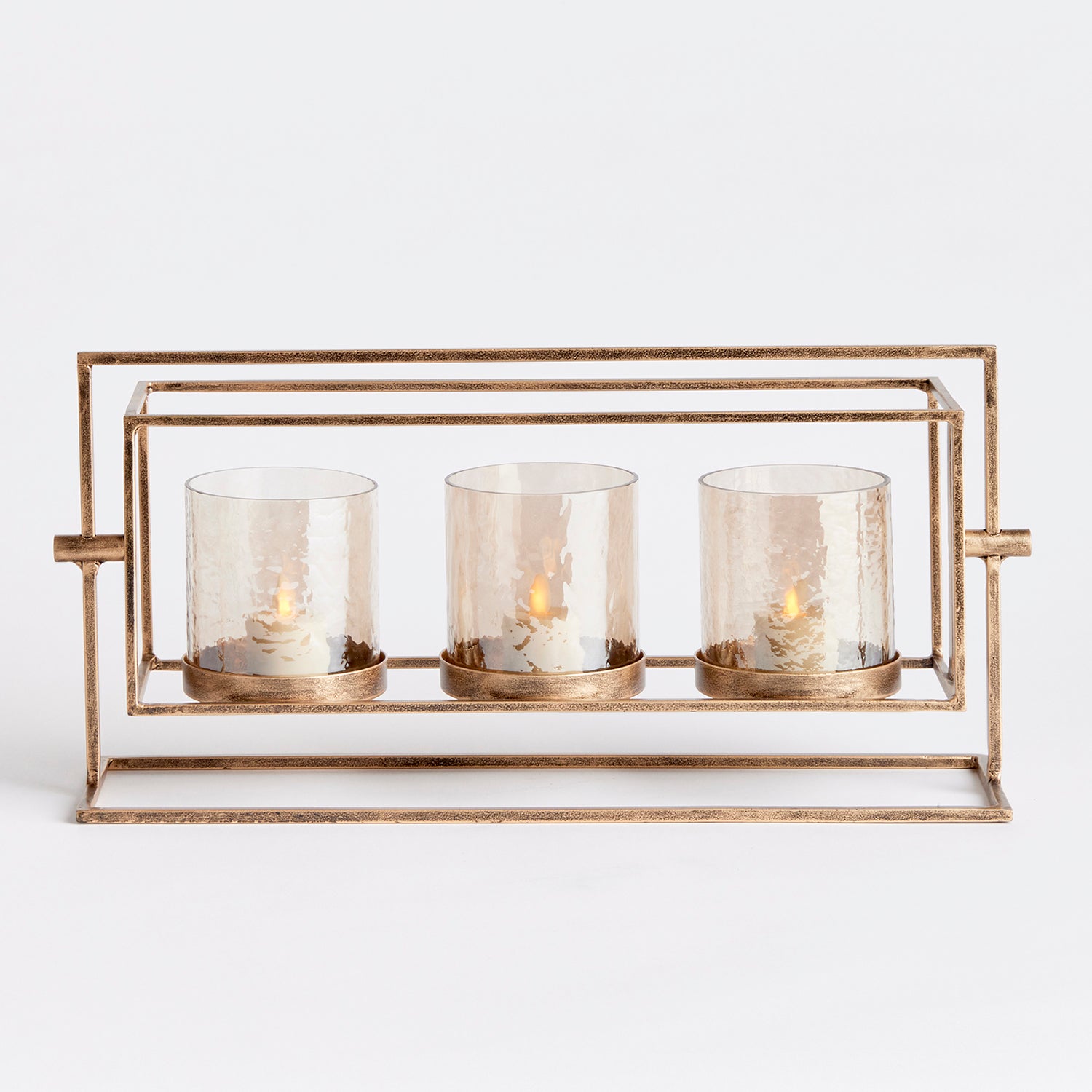 Wesley 3-Candle Hurricane