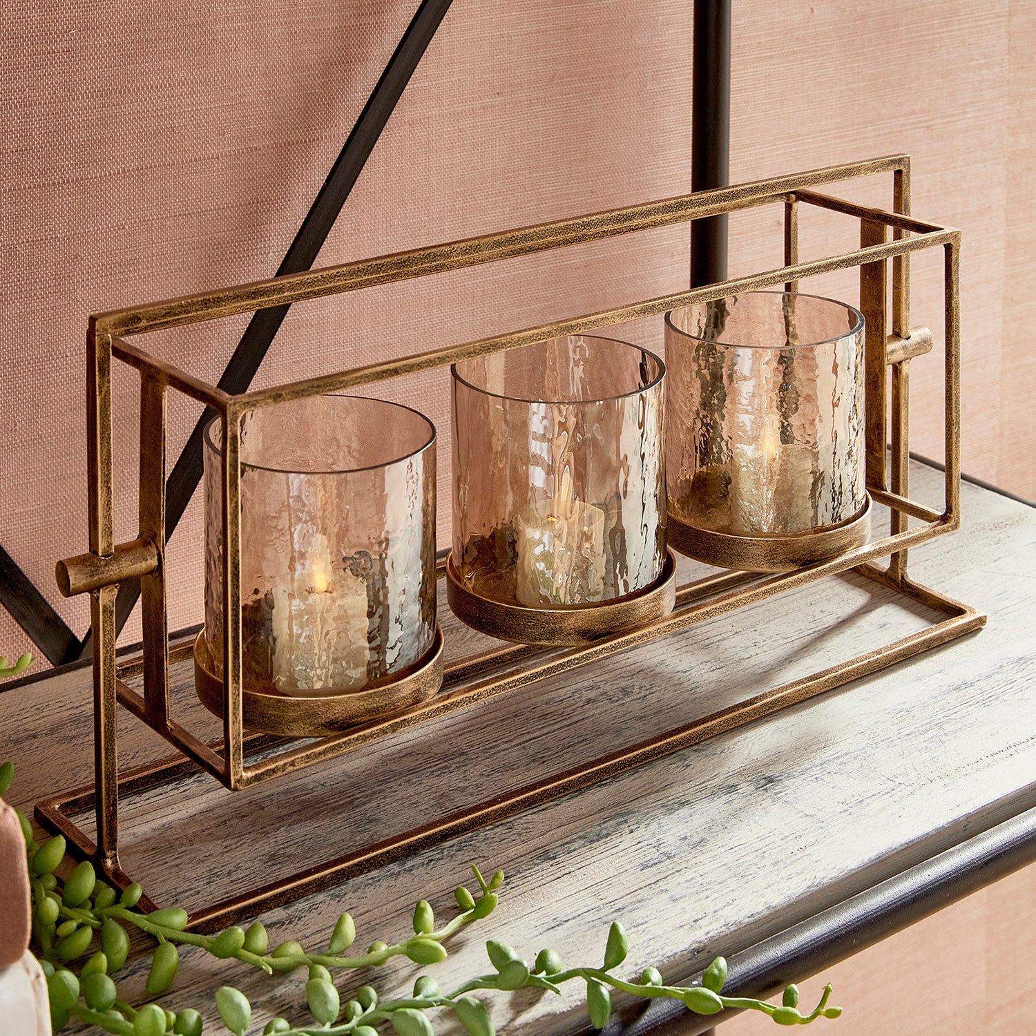 Wesley 3-Candle Hurricane