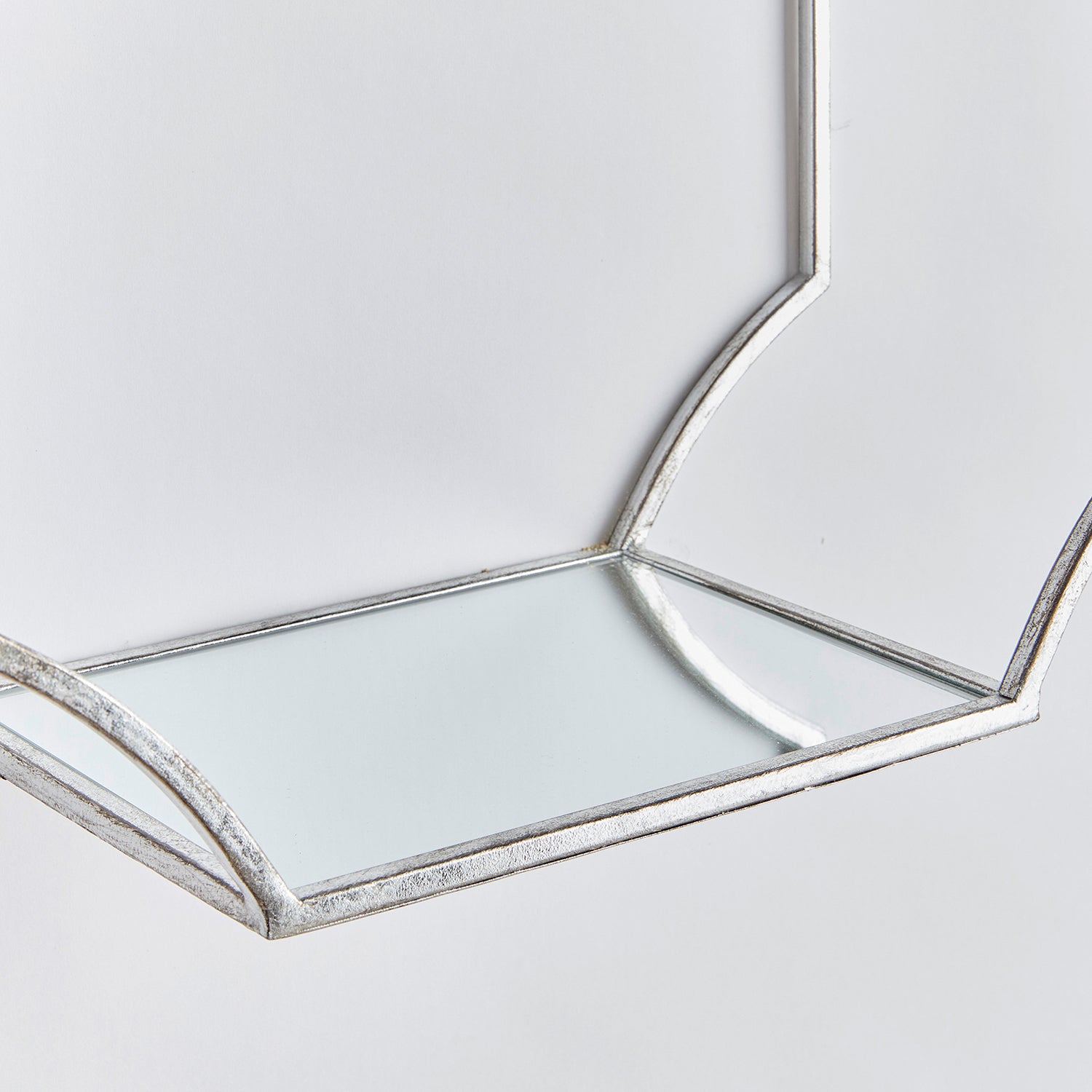 Hudson Mirrored Wall Shelf Set of 3