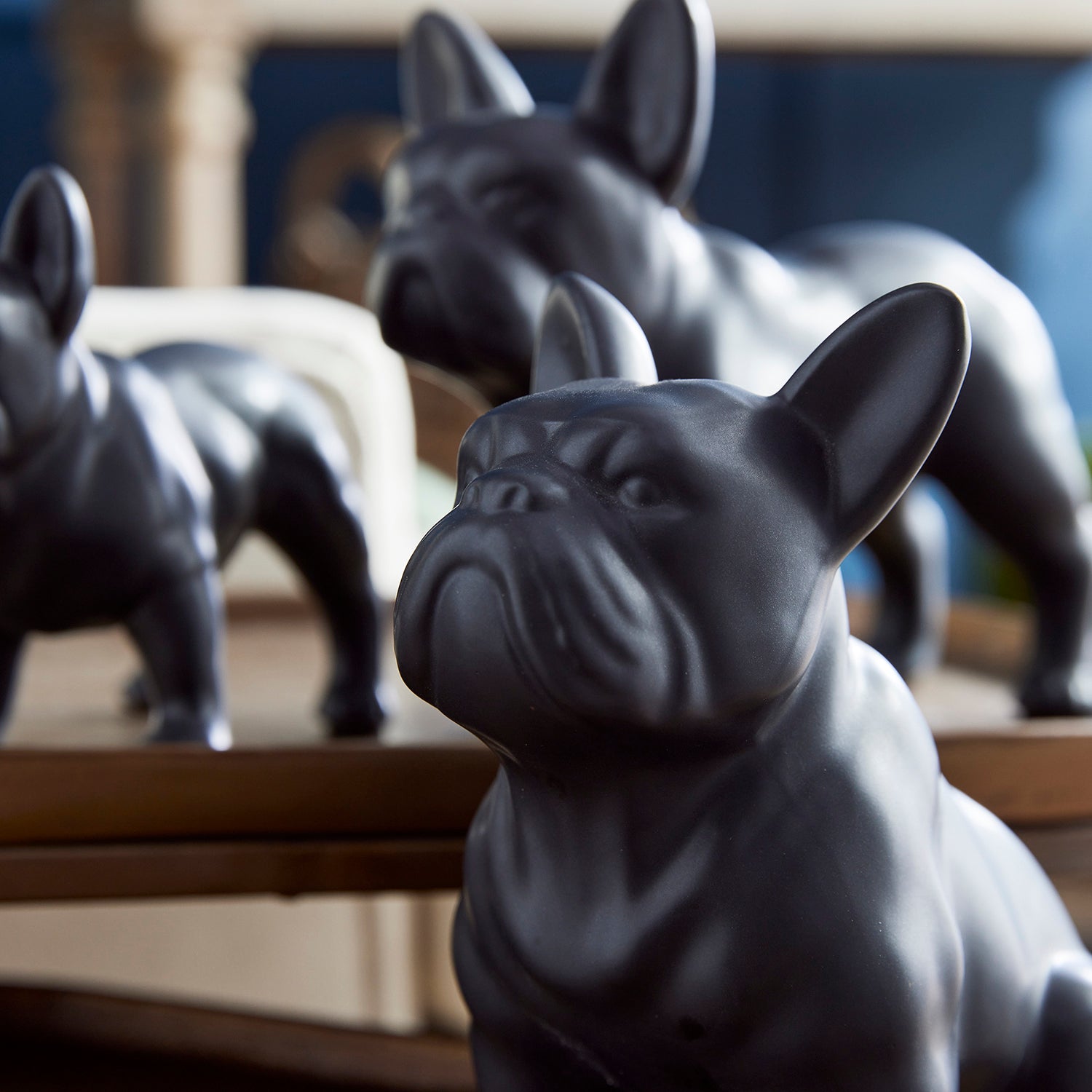 Three Dog Night Black Figurine Set of 3