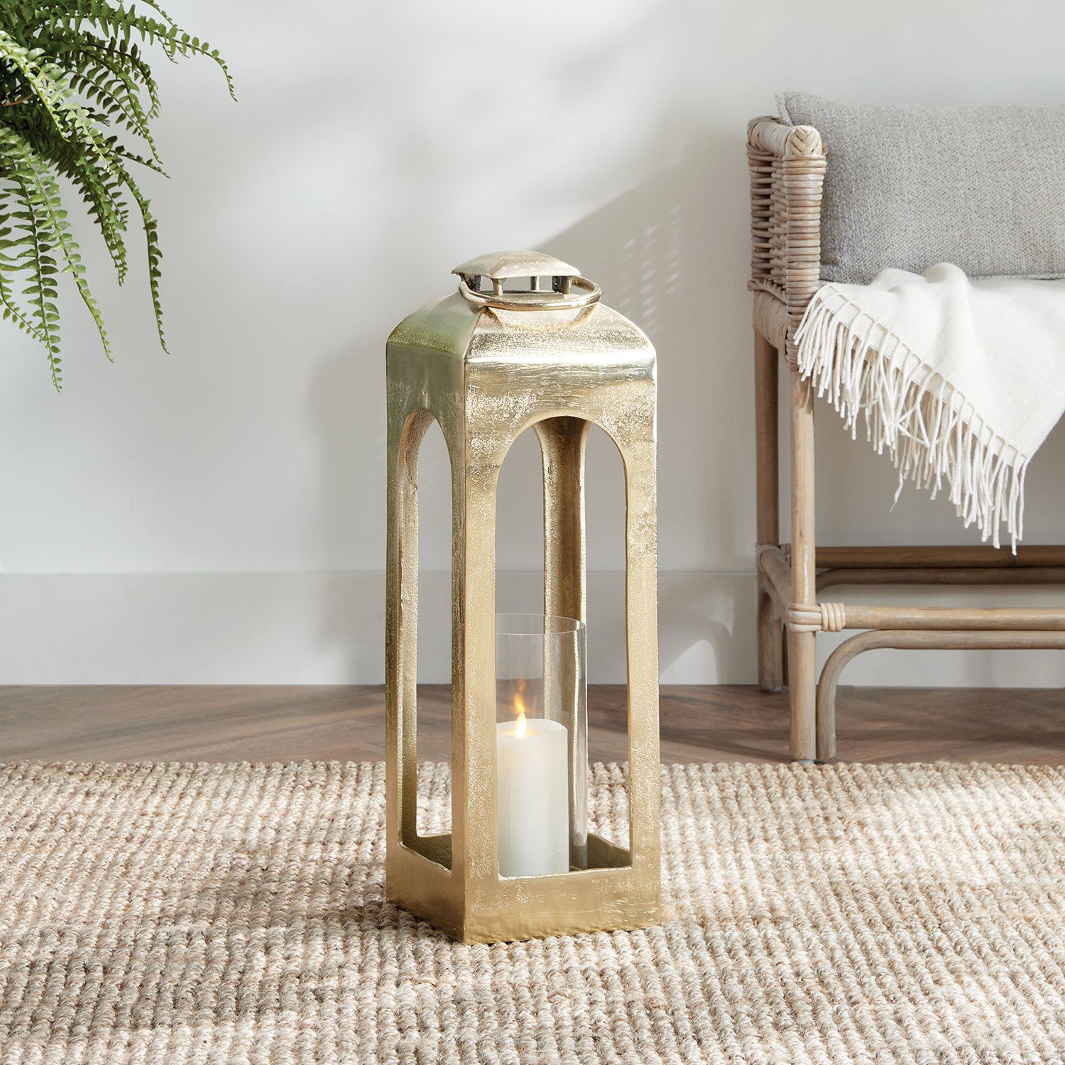 Halston Isabella Candle Lantern