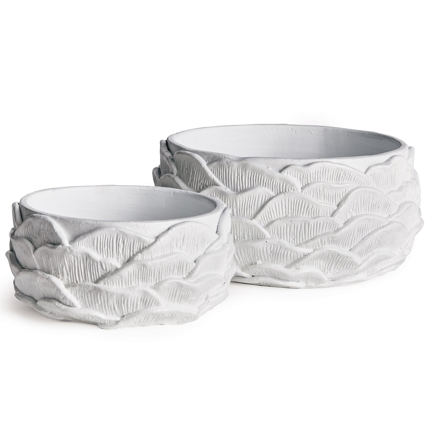 Ashika Low Pot Set of 2