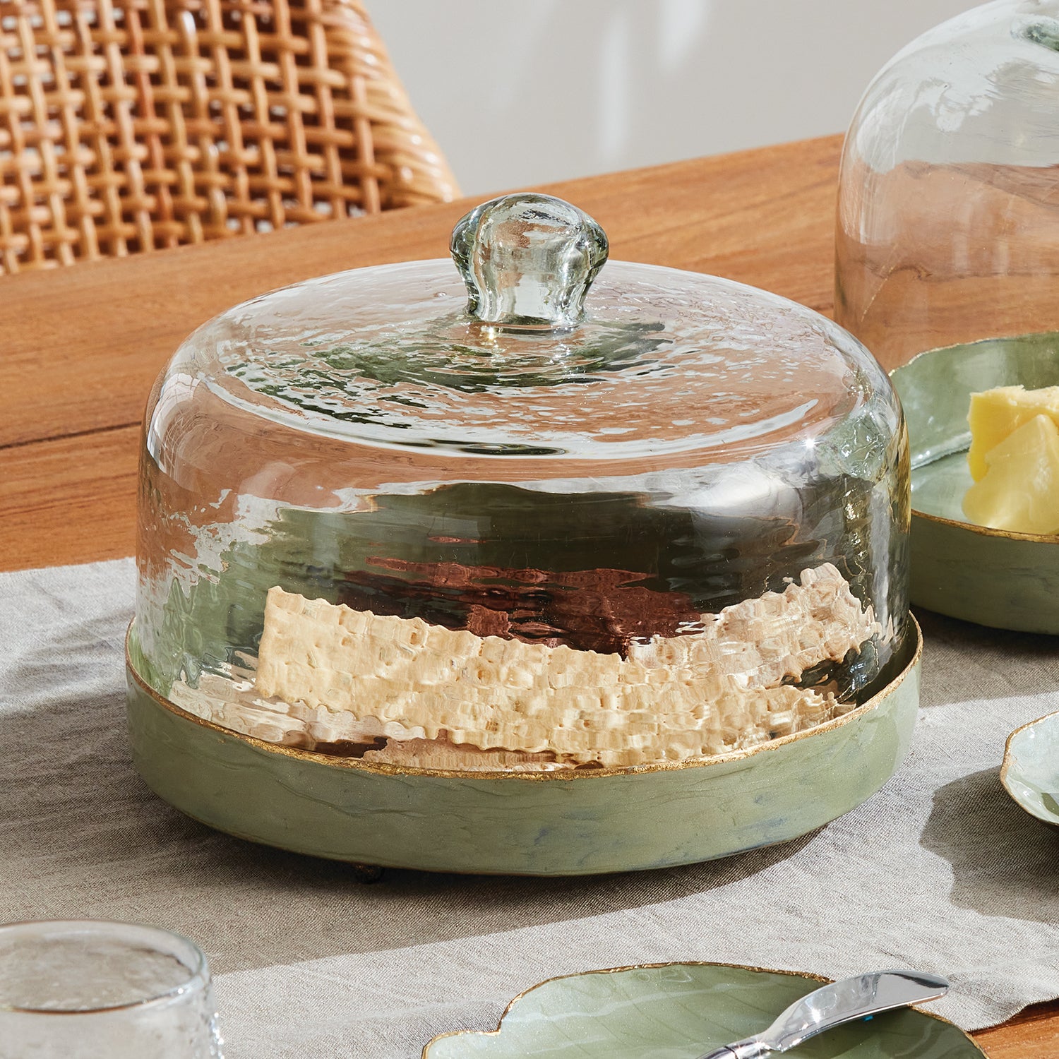 Kammie Tray with Cloche