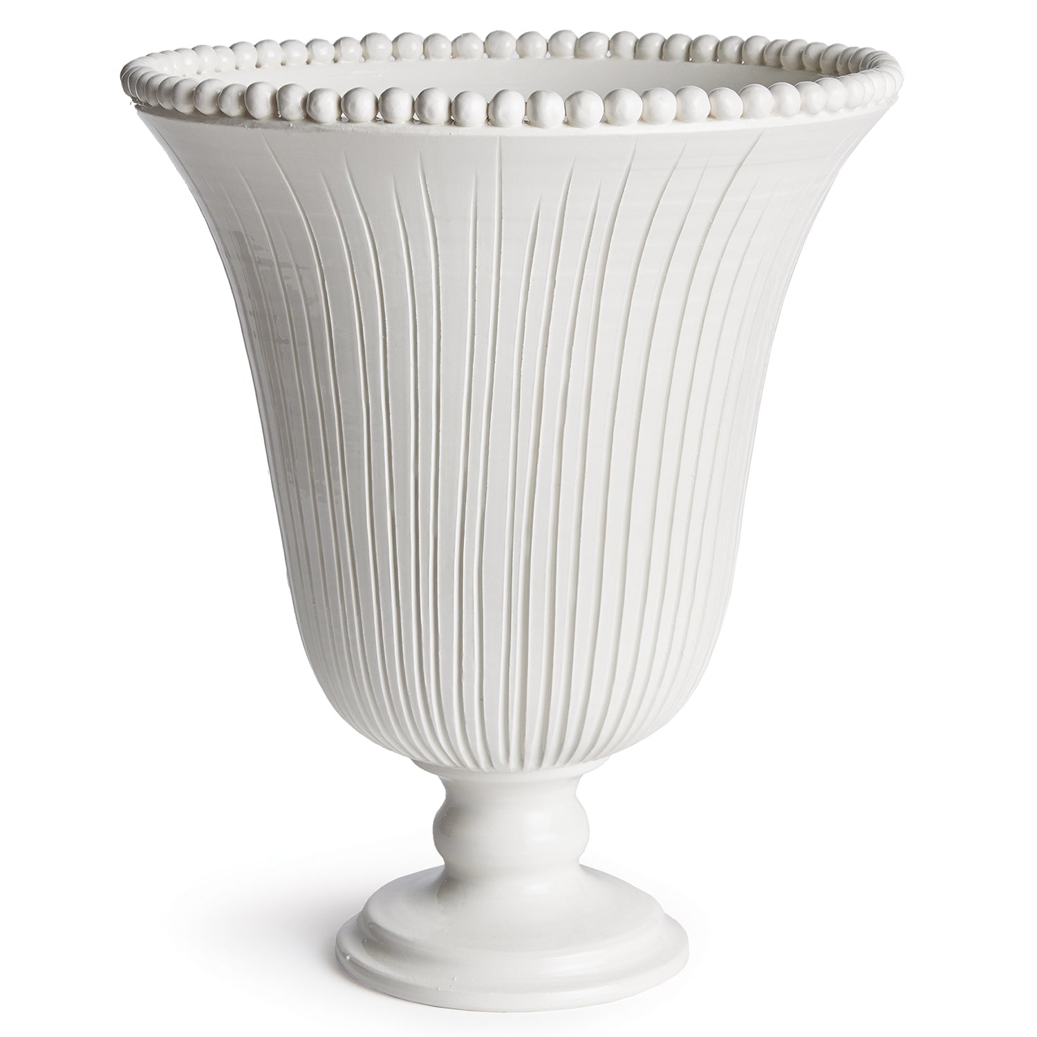 Perla White Vase