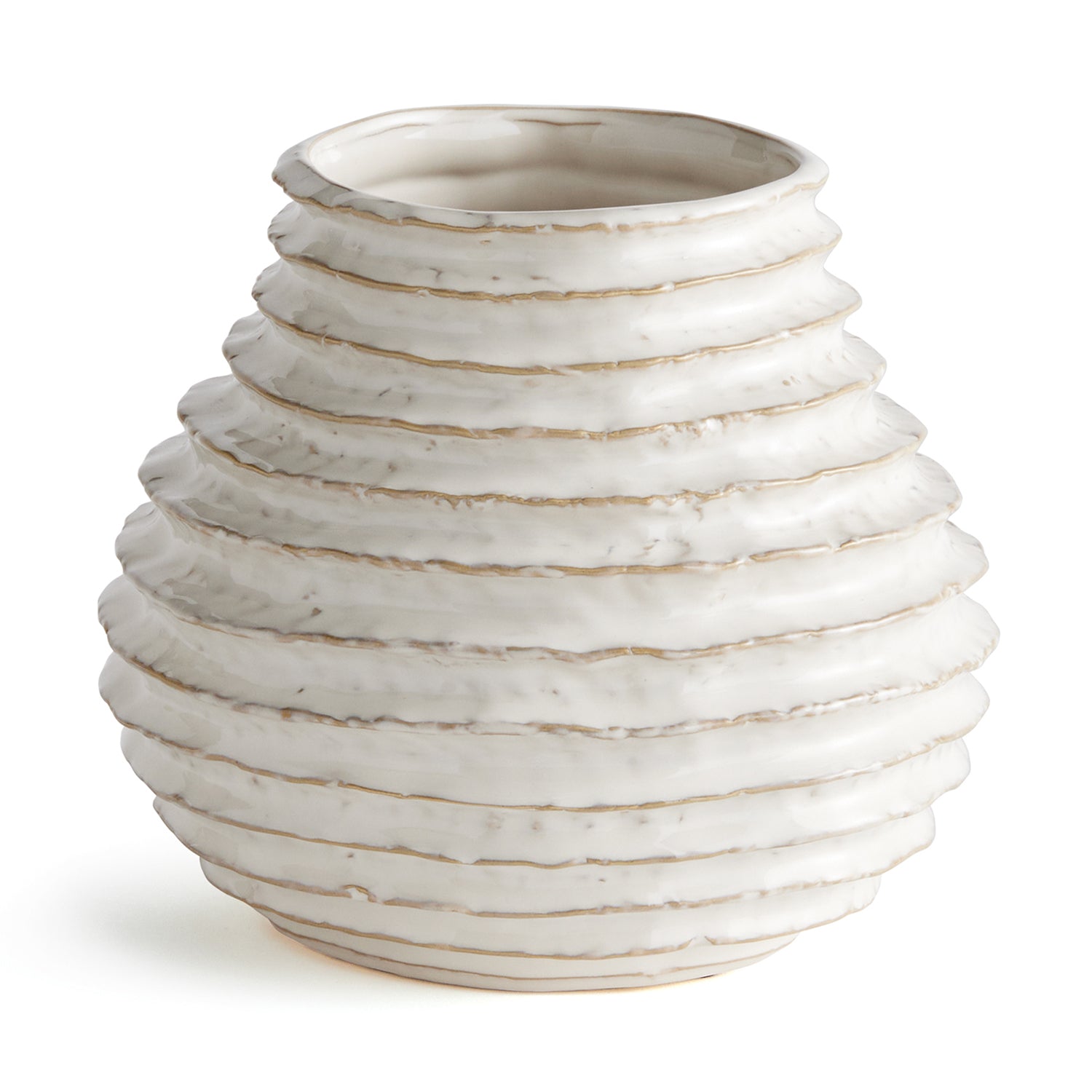 Avani White Vase