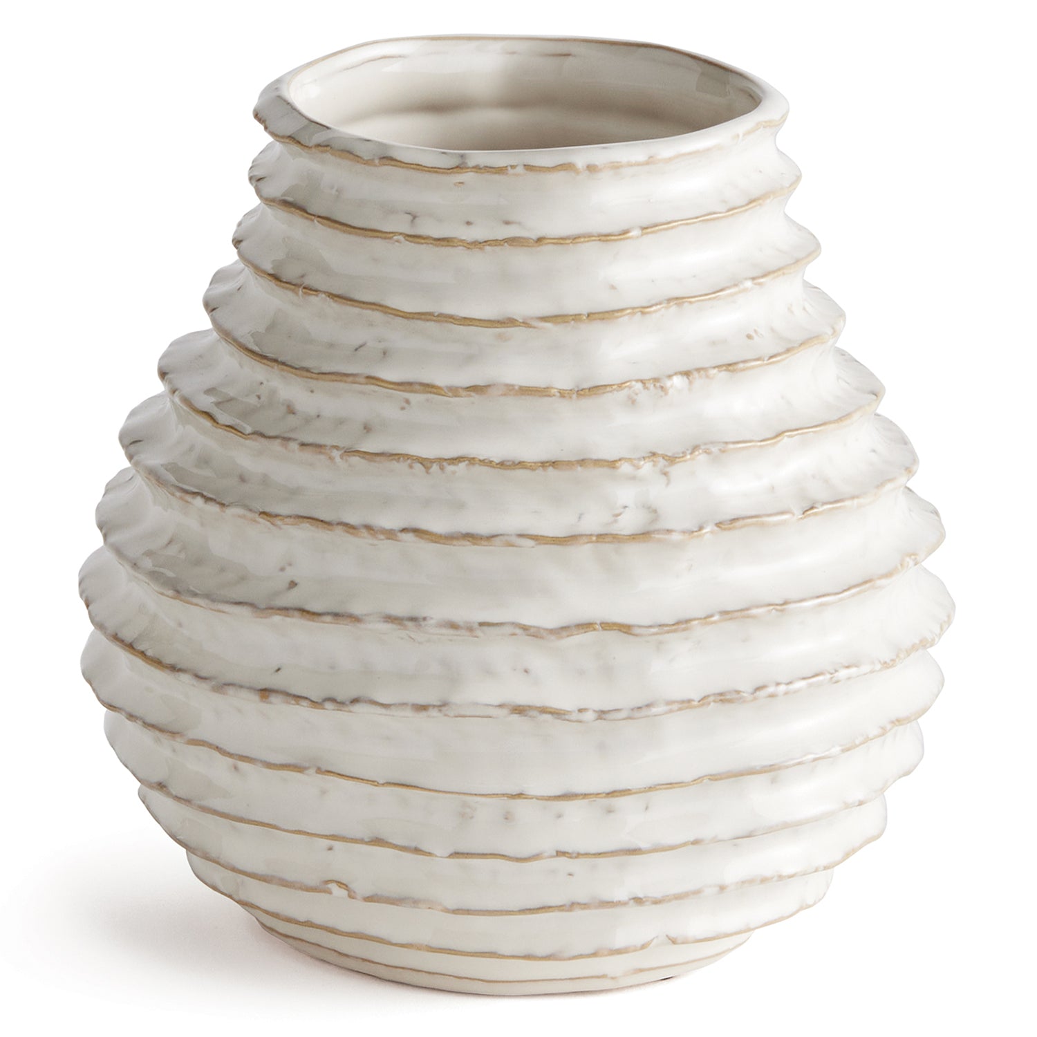 Avani White Vase
