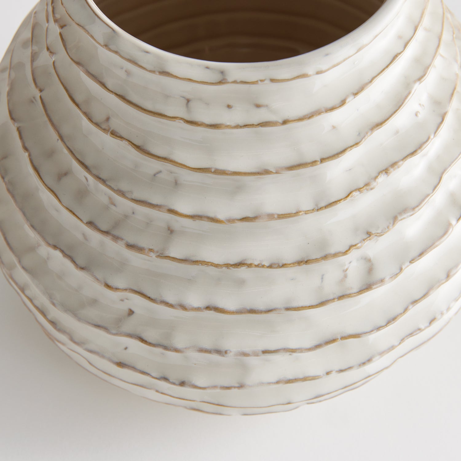 Avani White Vase