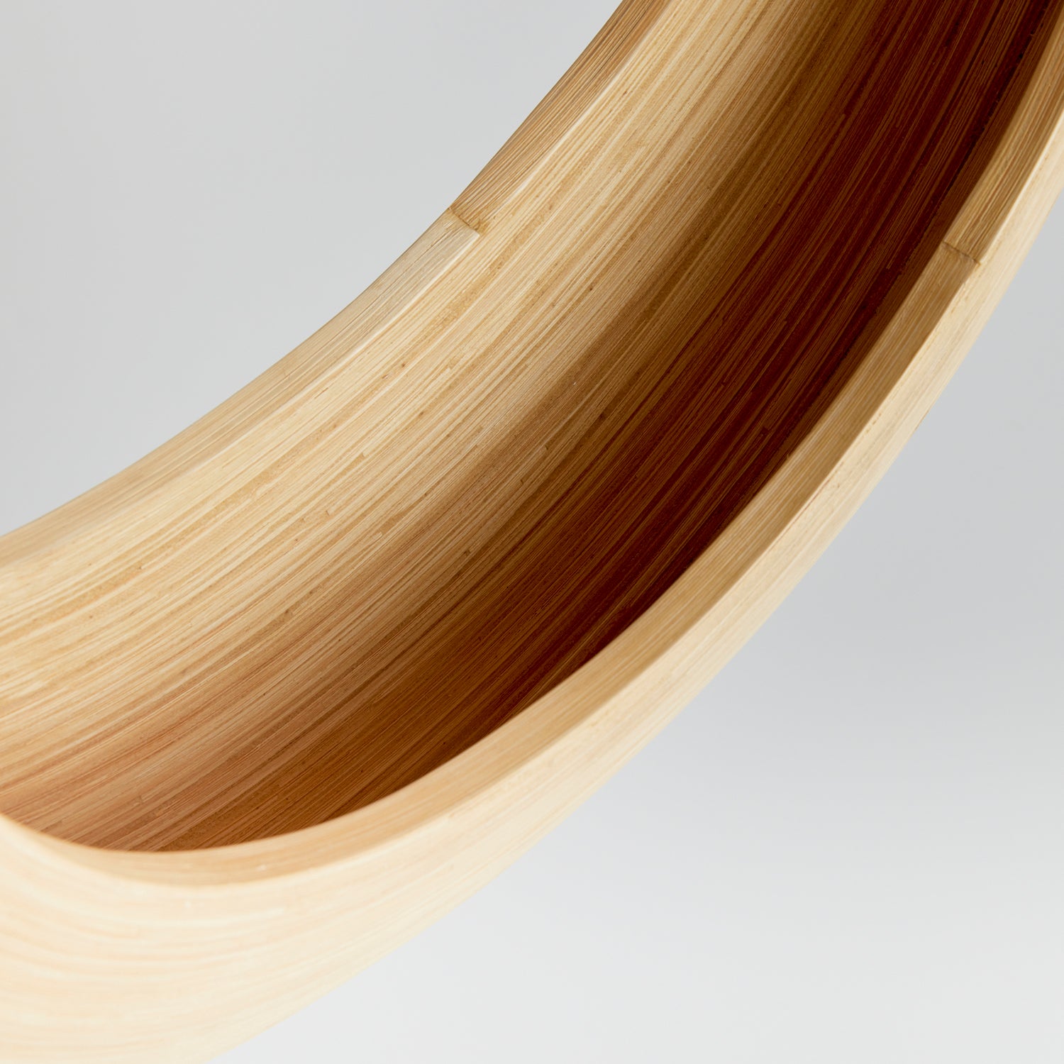 Jayla Bamboo Hanging Basket Set of 2