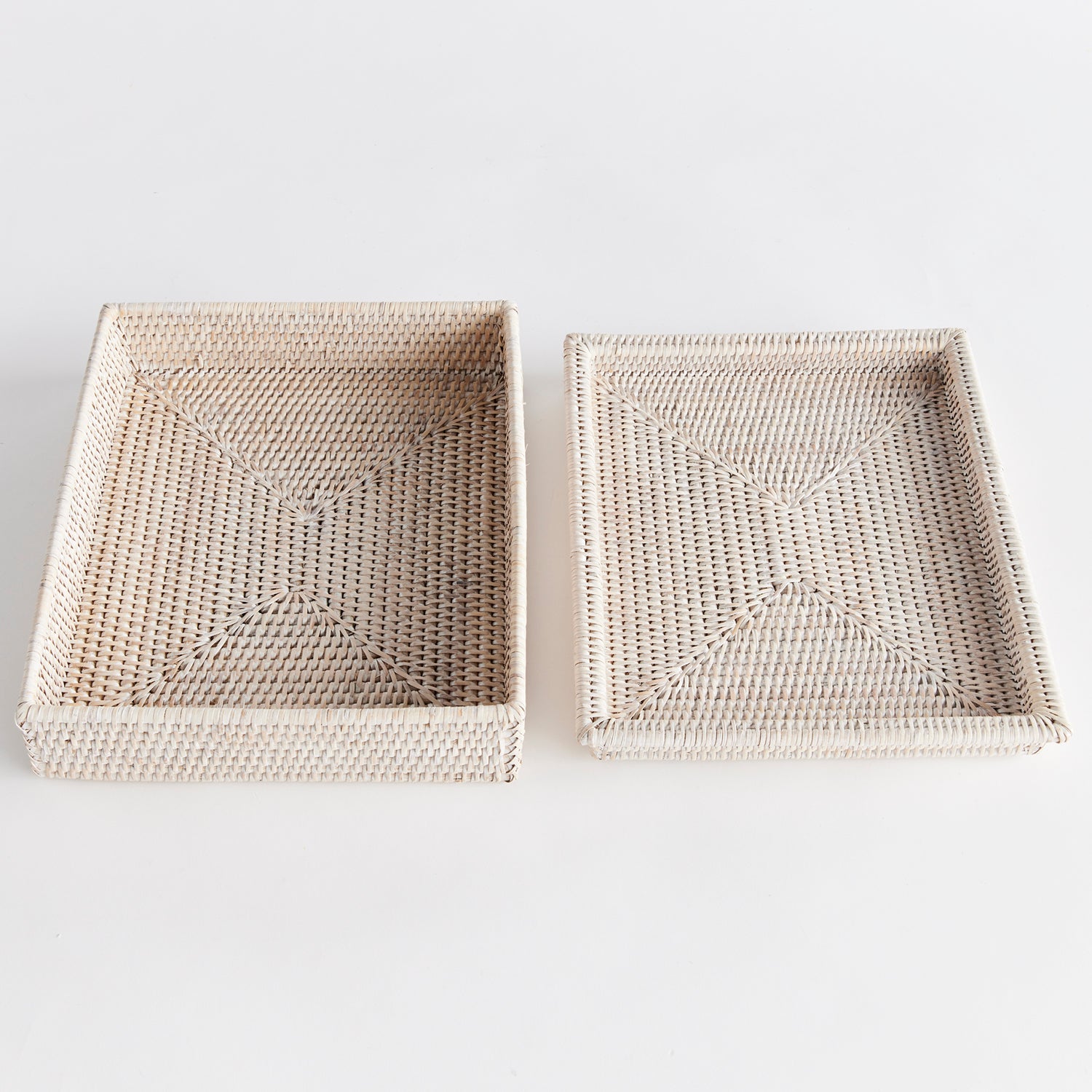 Burma Rattan Lidded Letter Box