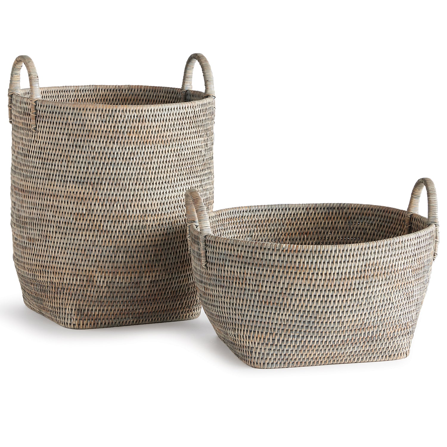 Burma Rattan Orchard Basket Set of 2