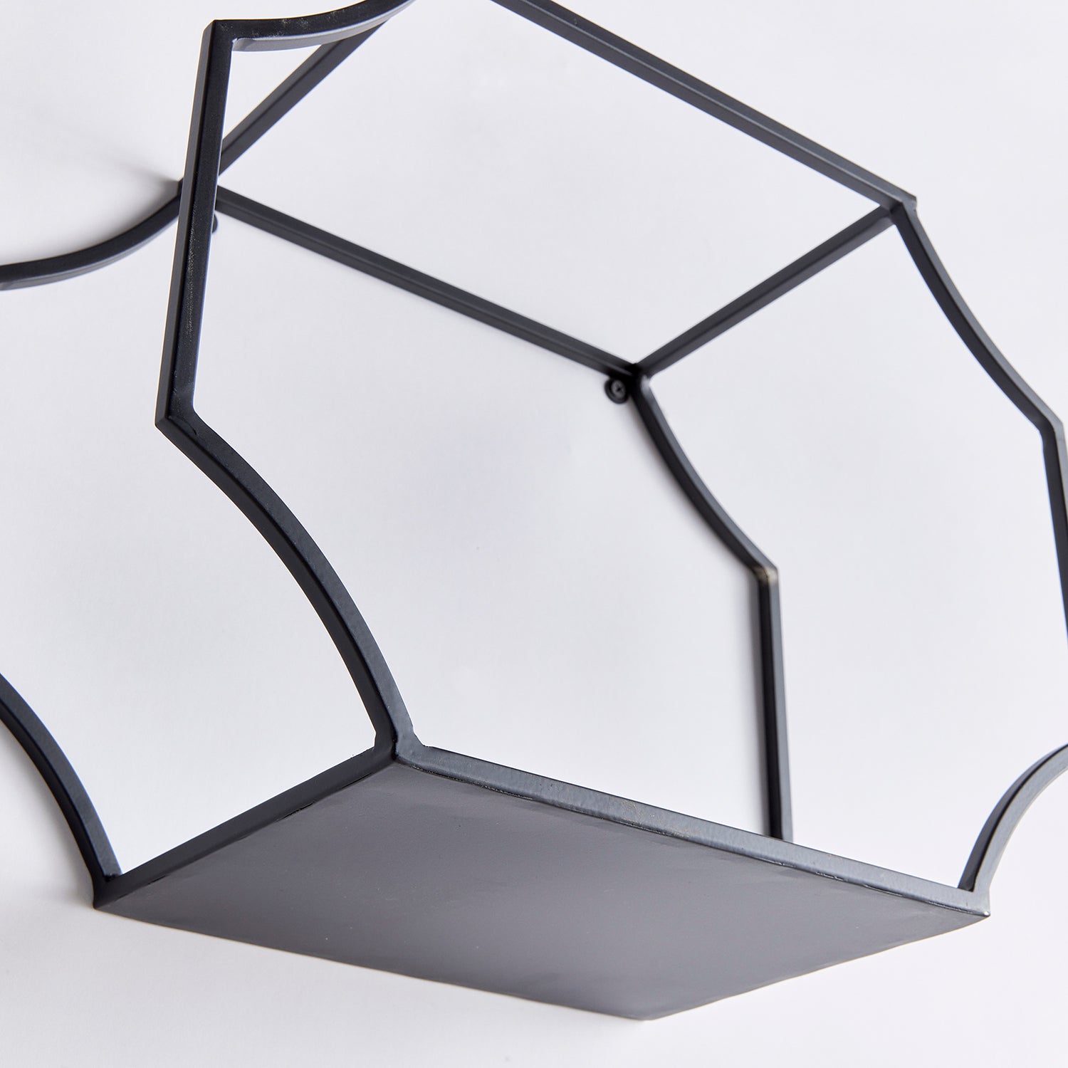 Hudson Mirrored Wall Shelf Set of 3