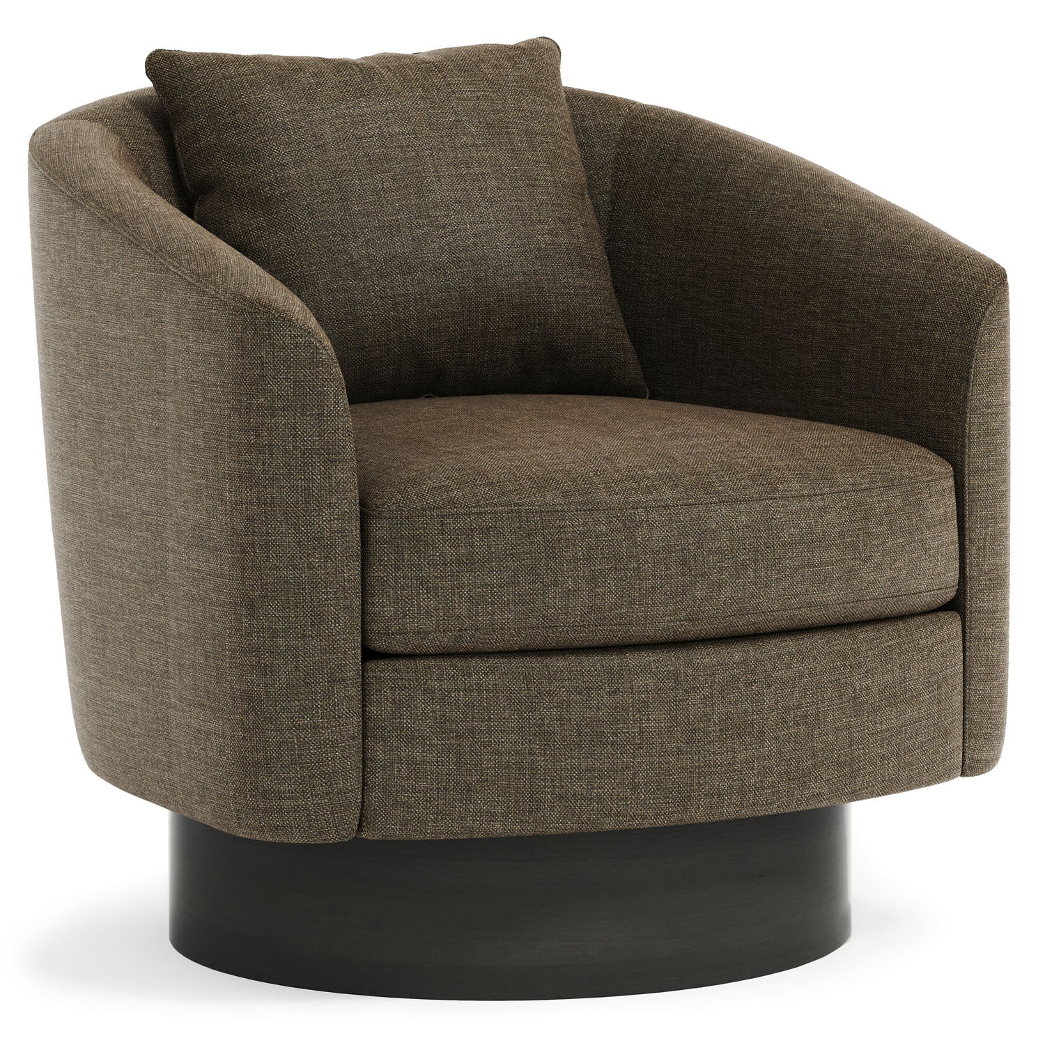 Bernhardt Interiors Camino Dusk Swivel Chair
