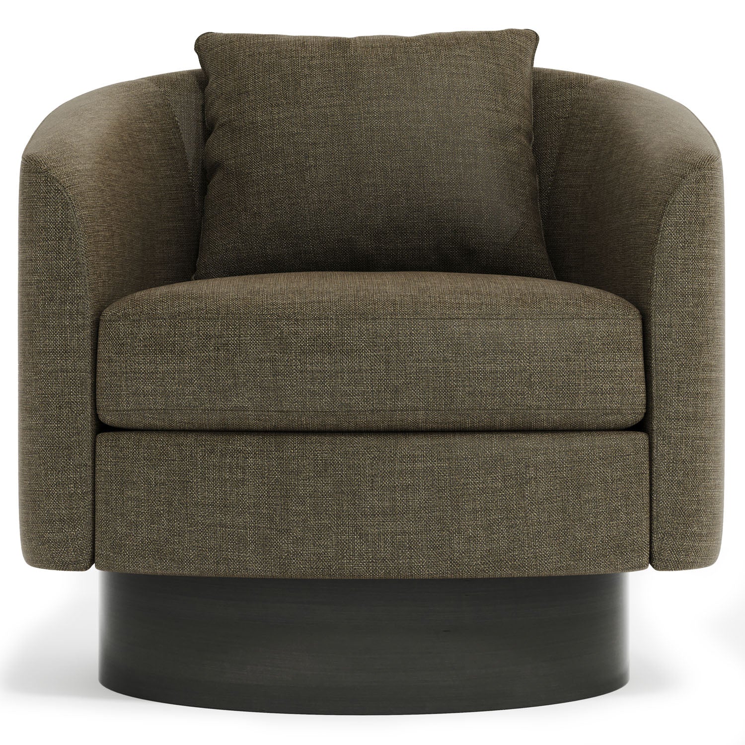 Bernhardt Interiors Camino Dusk Swivel Chair