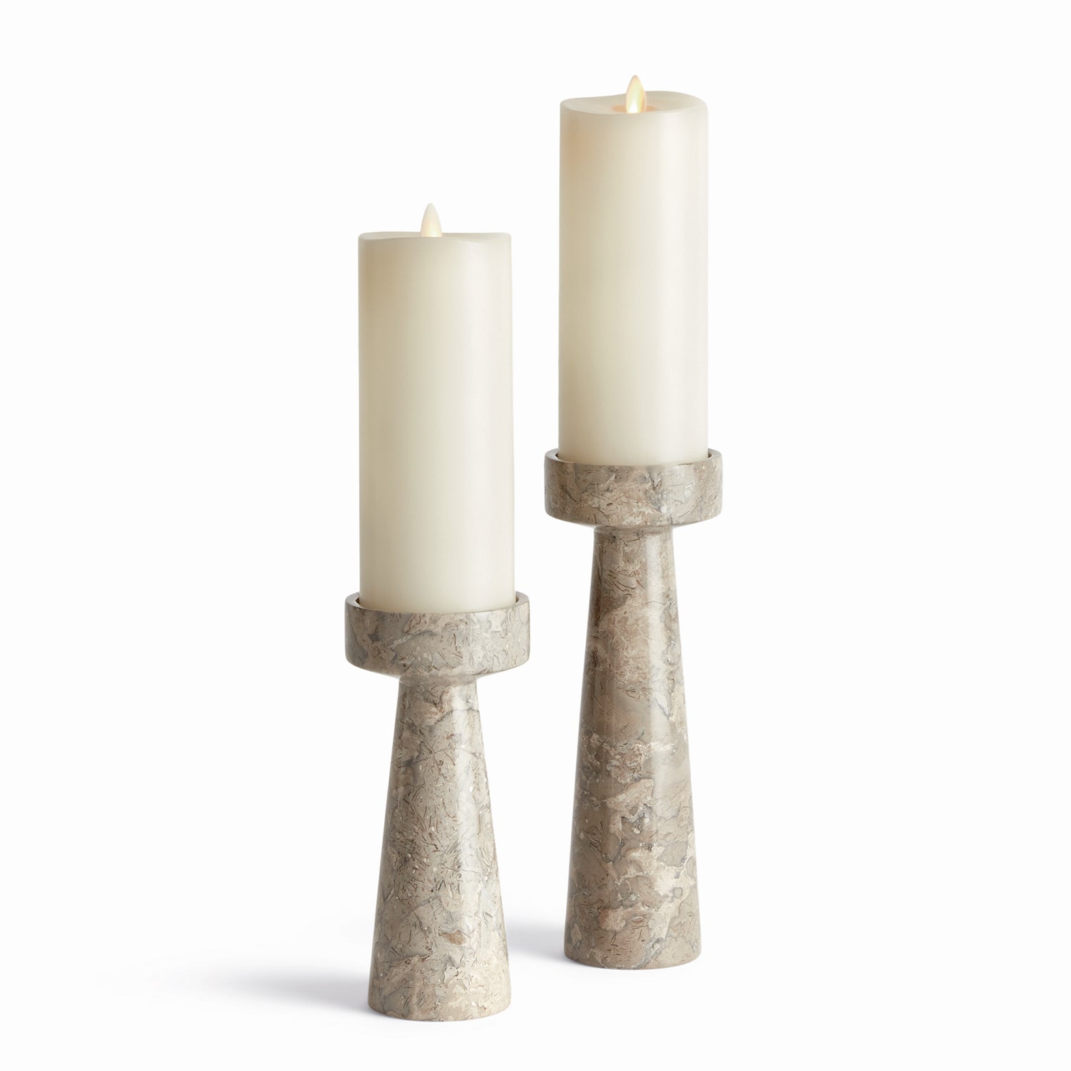 Terrene Candle Stand Set of 2