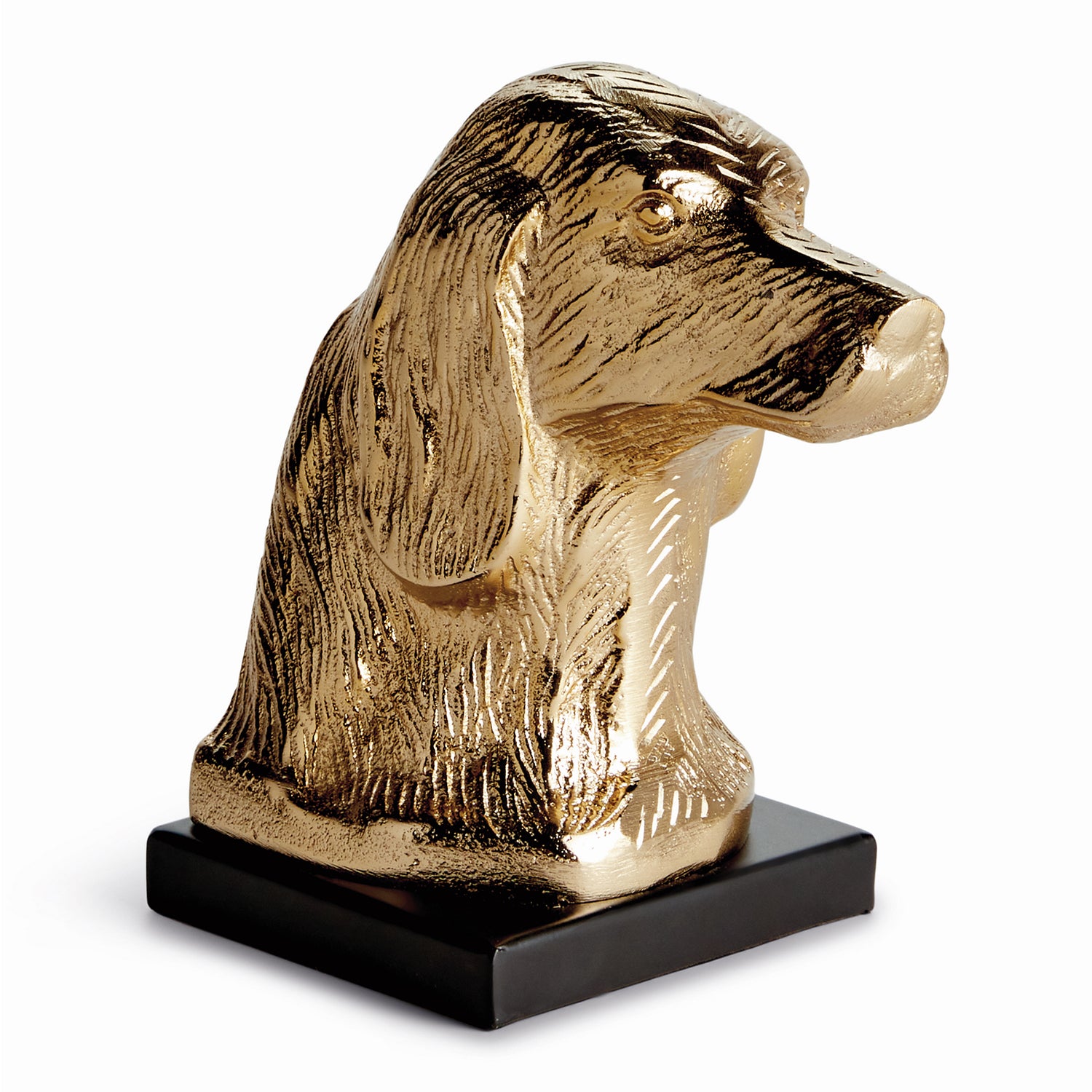 Distinguished Dog Bust Sculpture