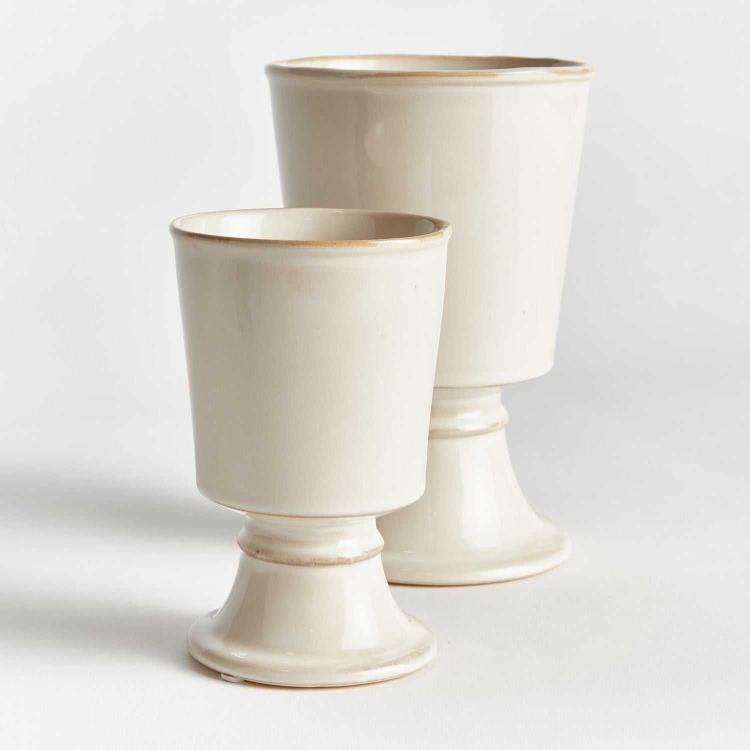 Kelcy Footed Cachepot Set of 2