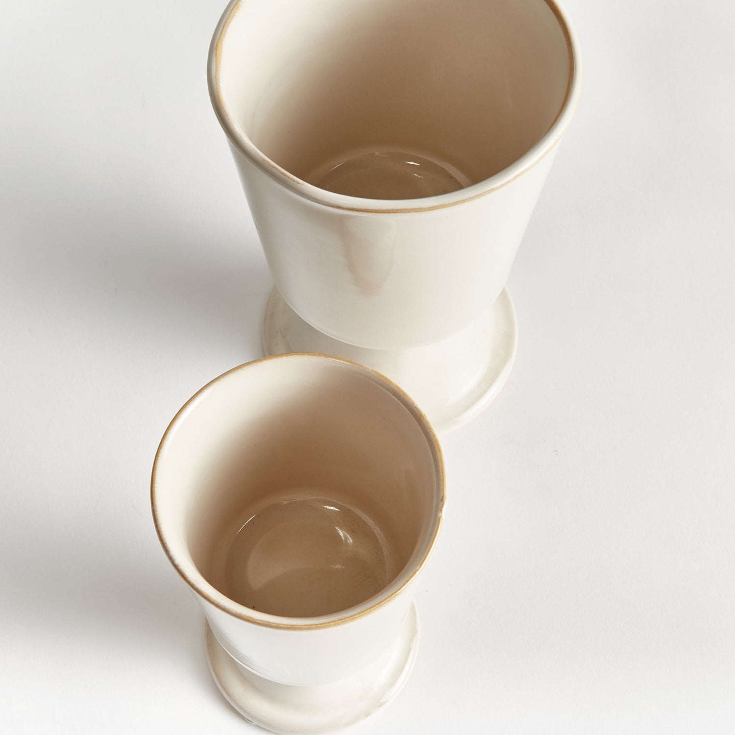 Kelcy Footed Cachepot Set of 2