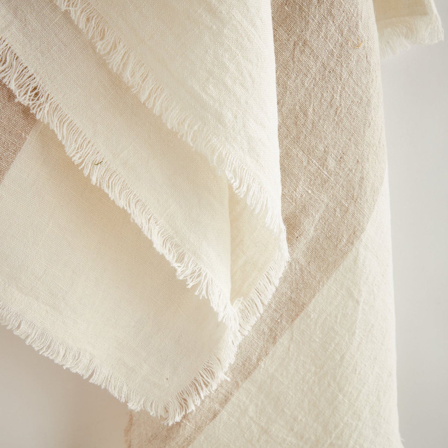Anika European Linen Throw Blanket
