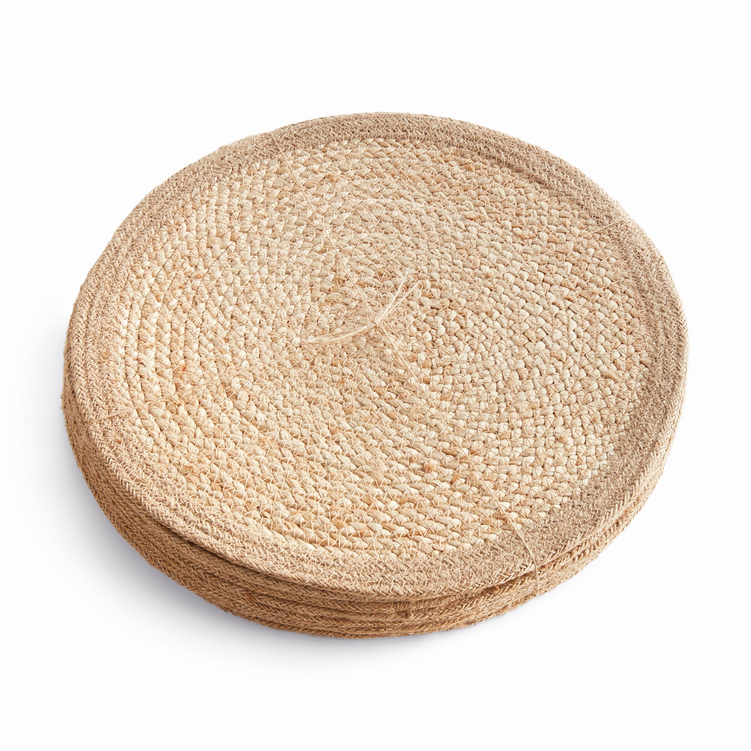 Jute Coil Round Placement Set of 8