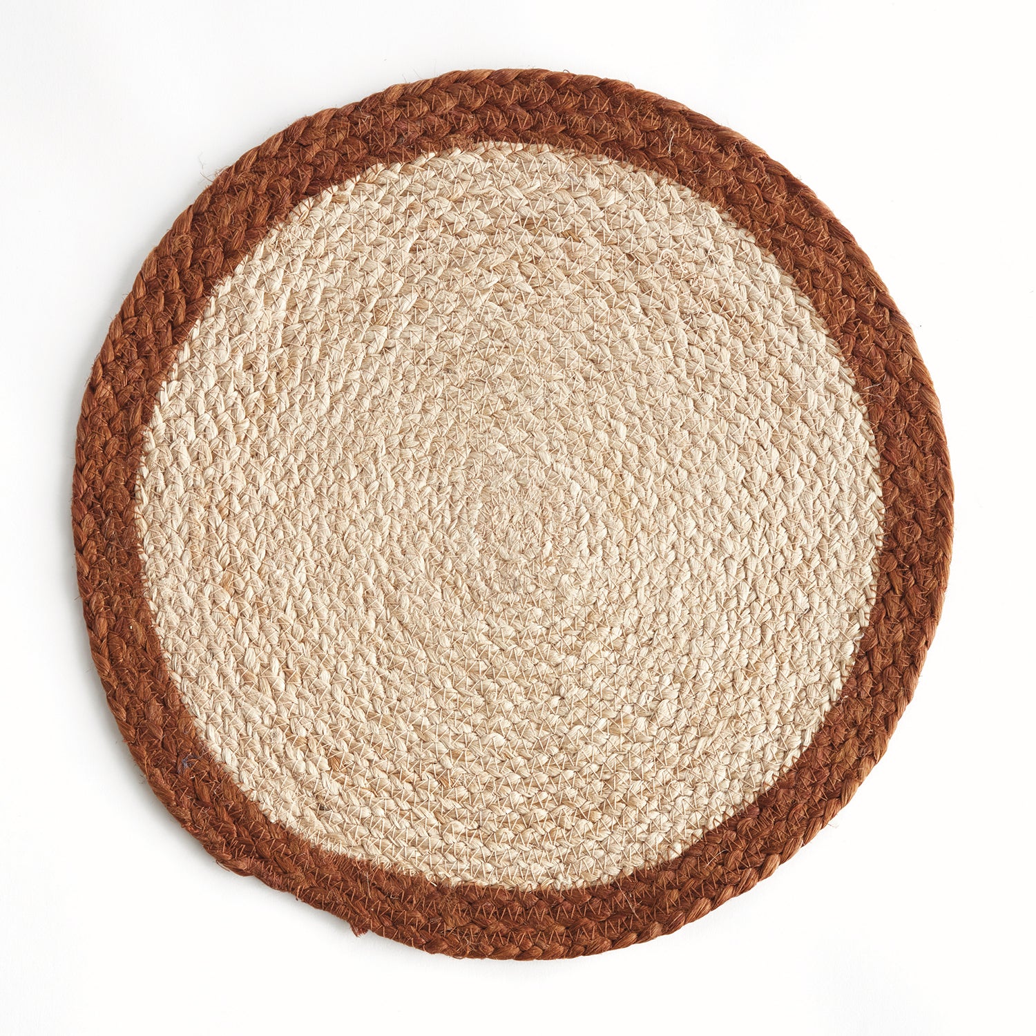 Jute Coil Round Placement Set of 8