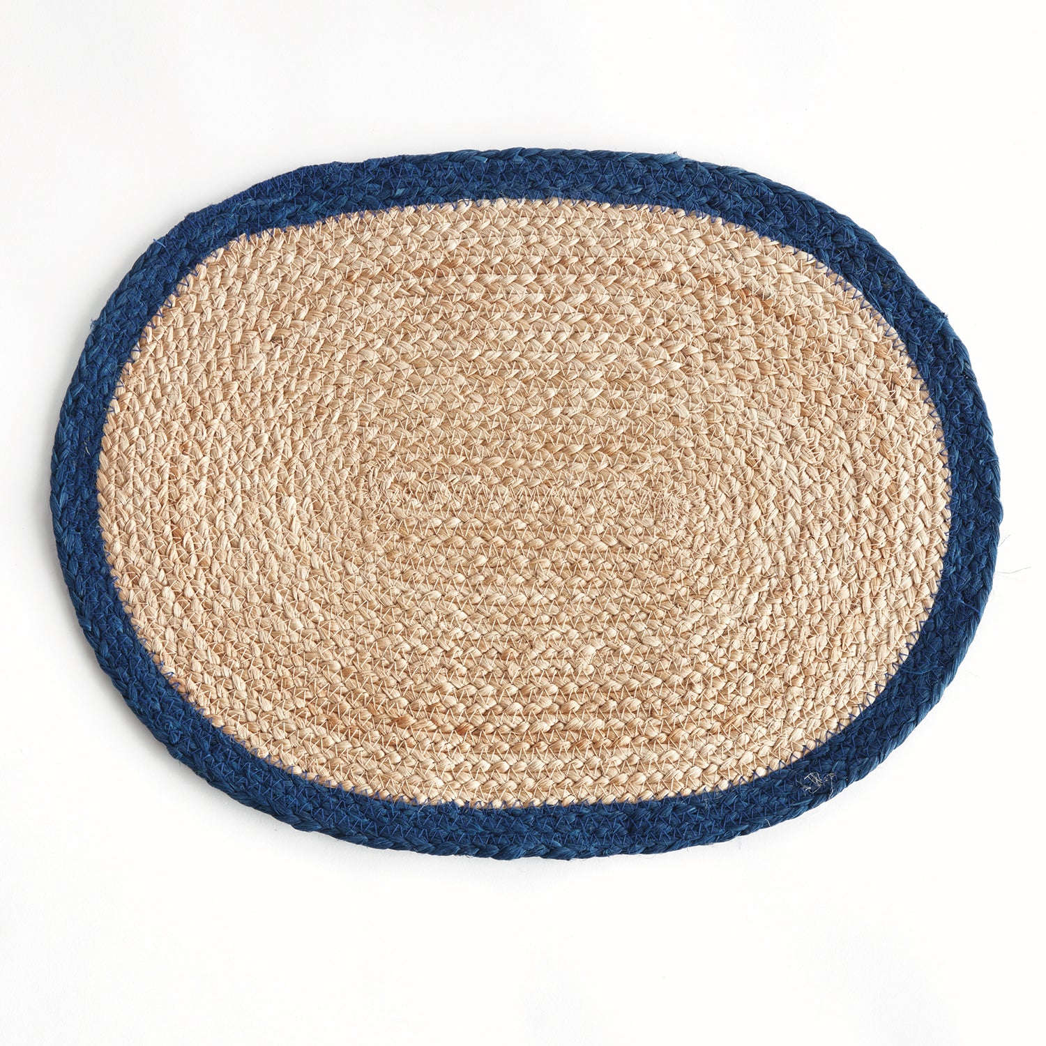 Jute Coil Oval Placement Set of 8