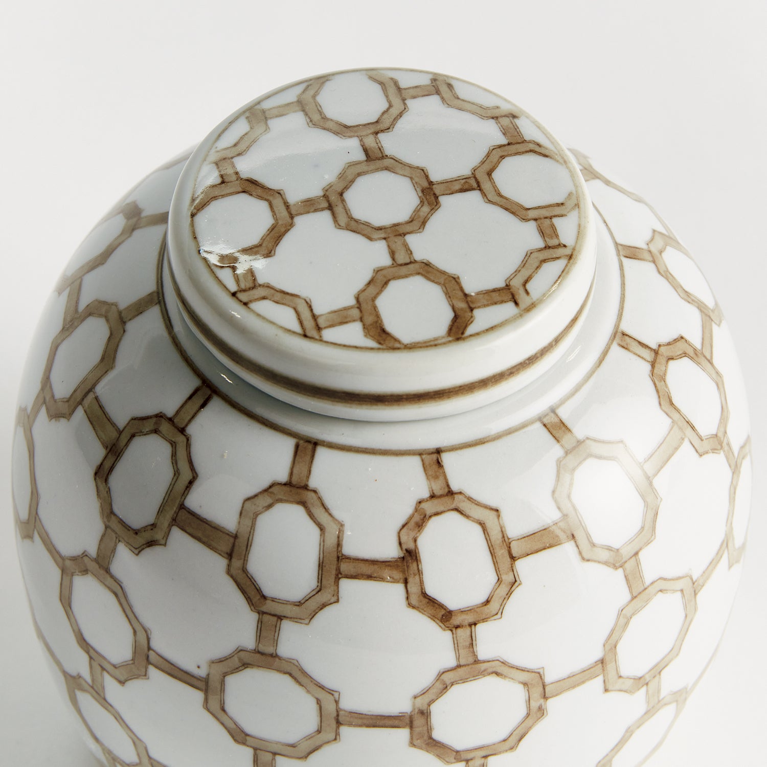 Province Link Lidded Jar