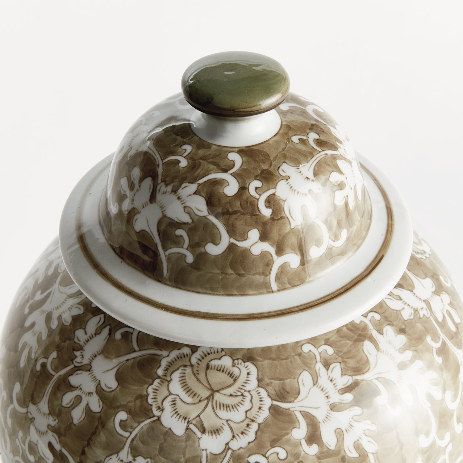 Napa Home & Garden Province Lotus Ginger Jar - Thumbnail 4