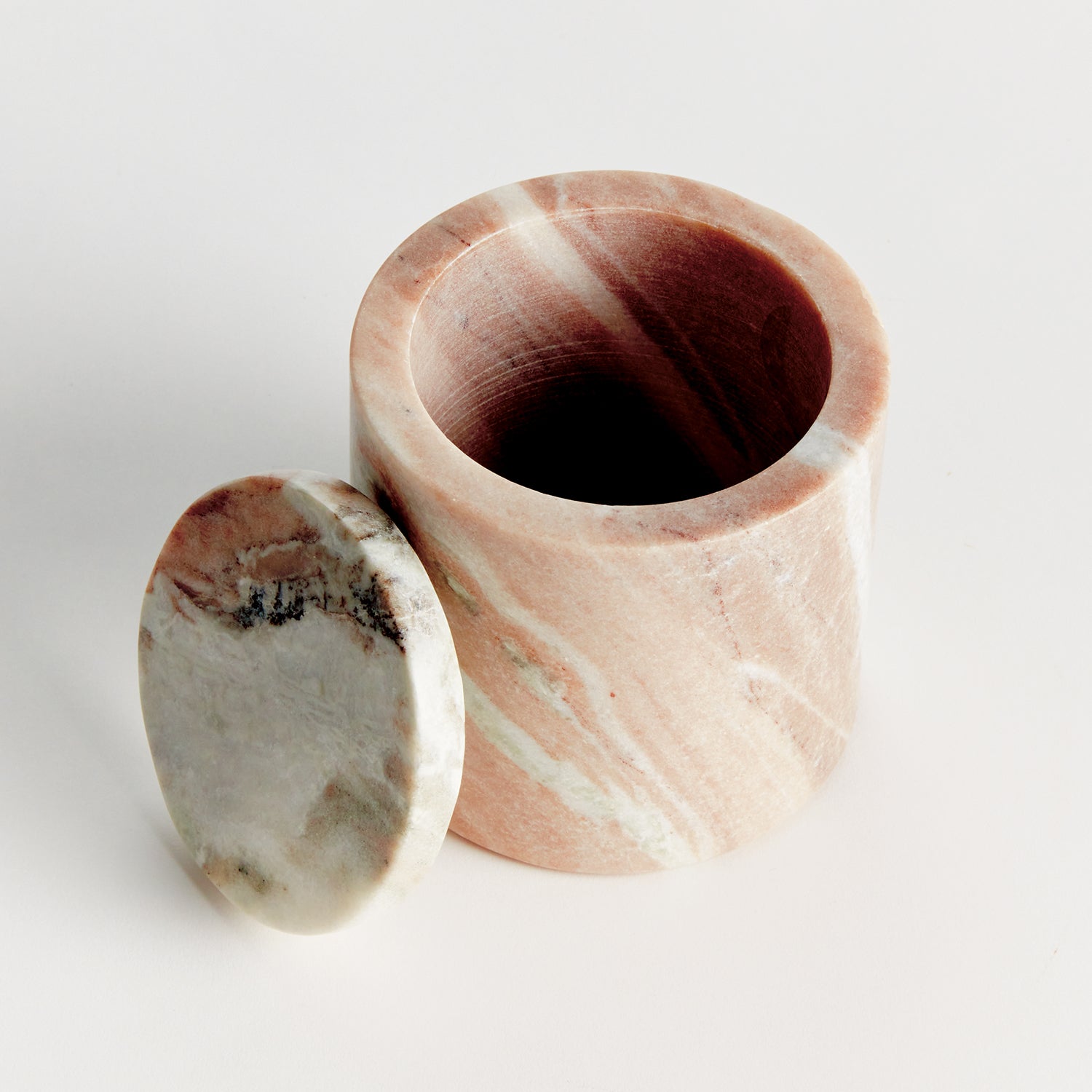 Jaqueline Round Lidded Box