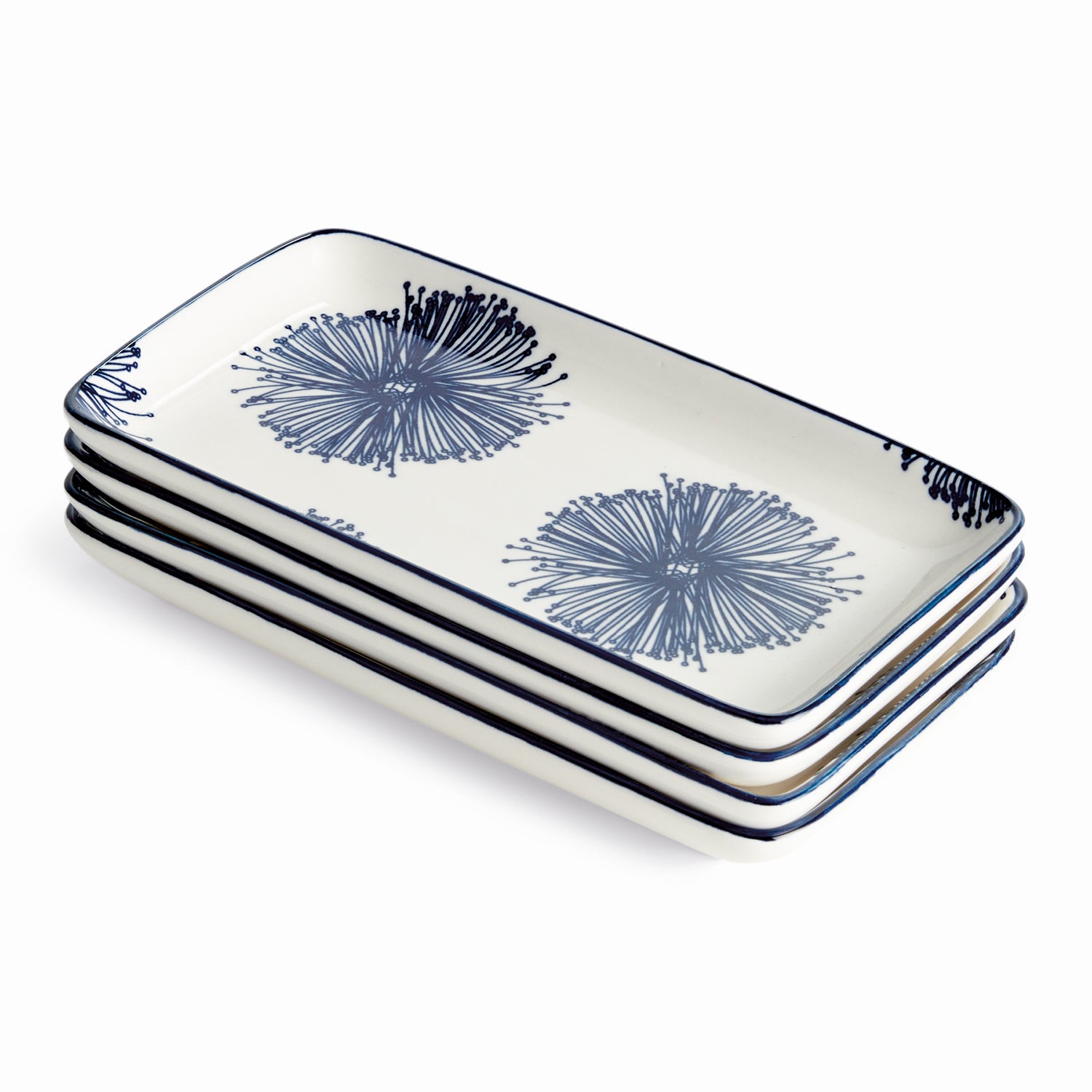 Stria Starburst Tray Set of 4