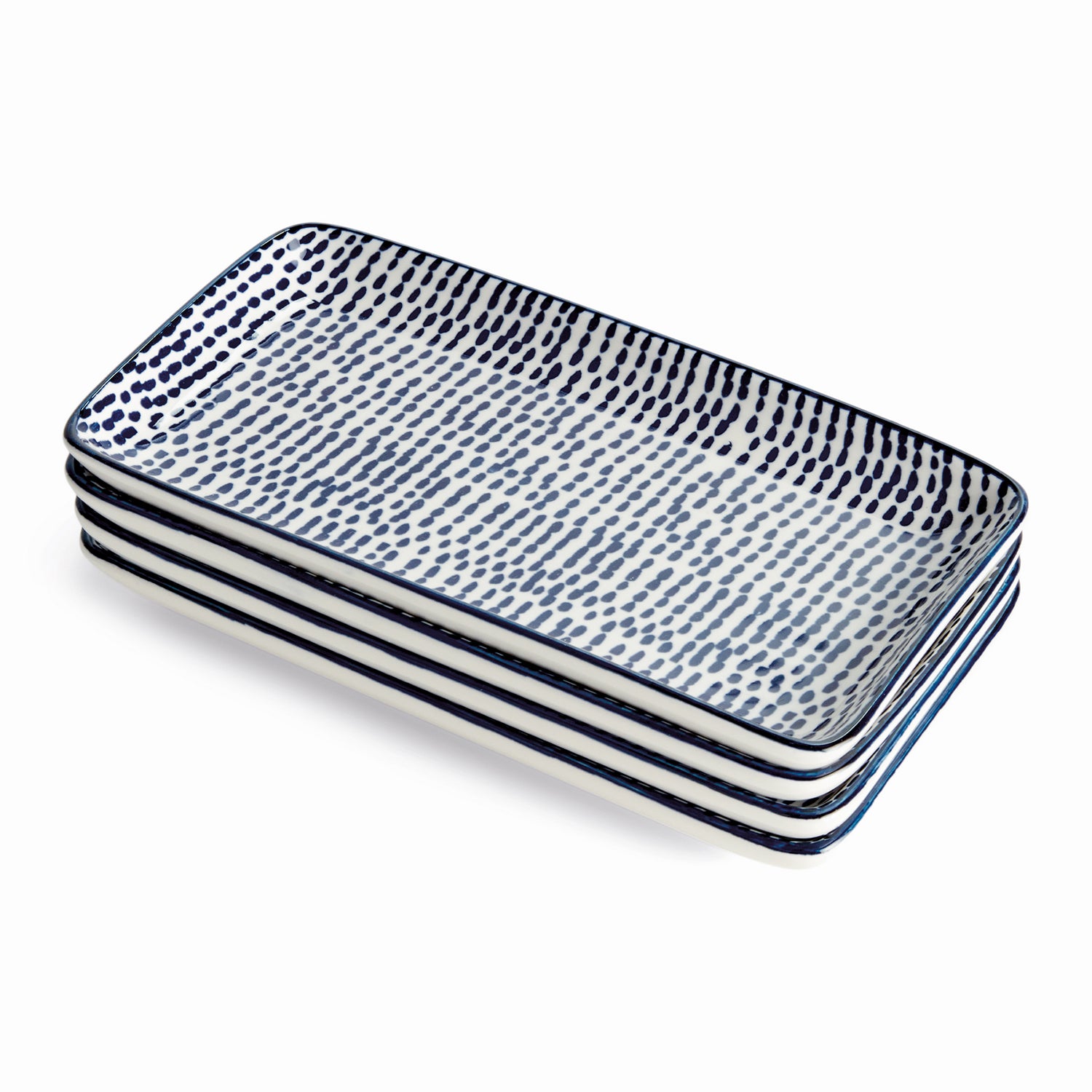 Stria Speckled Tray Set of 4