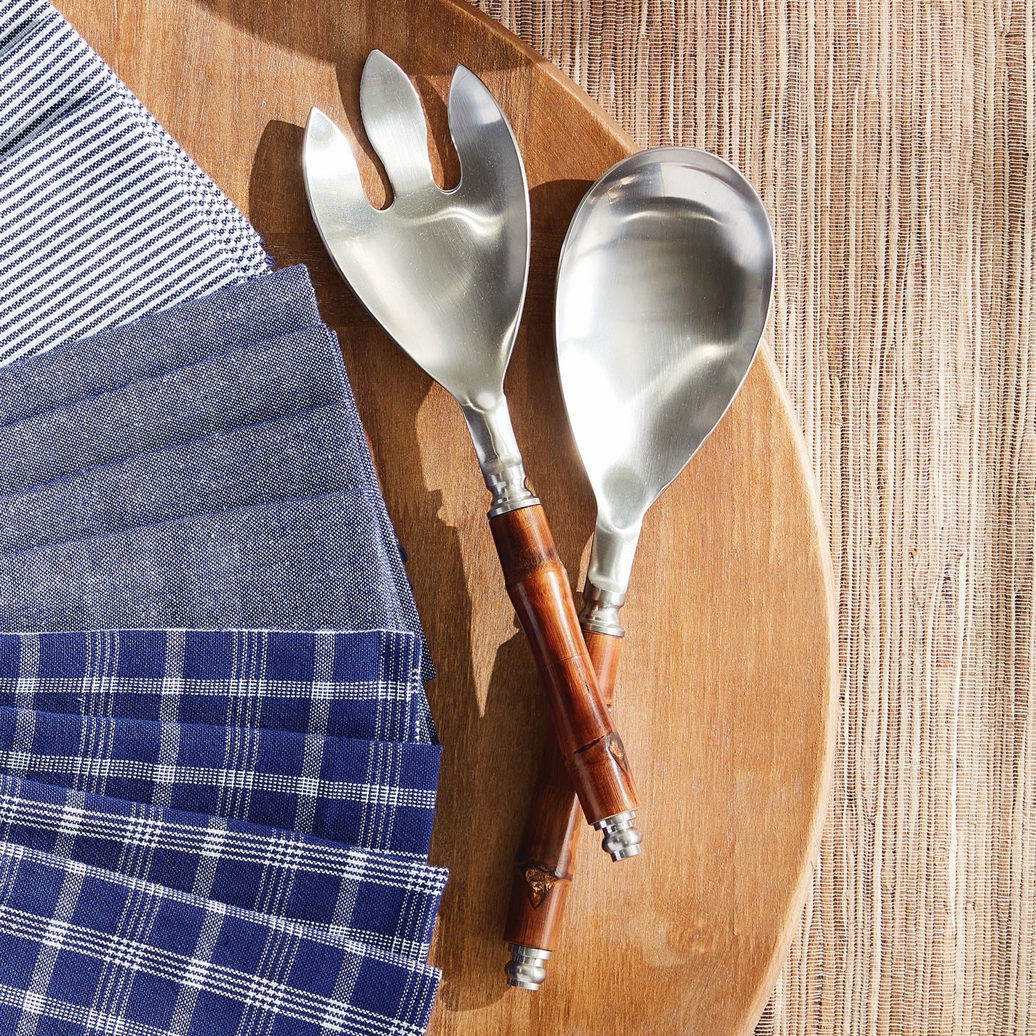 Barclay Butera Keystone Salad Server Set of 2