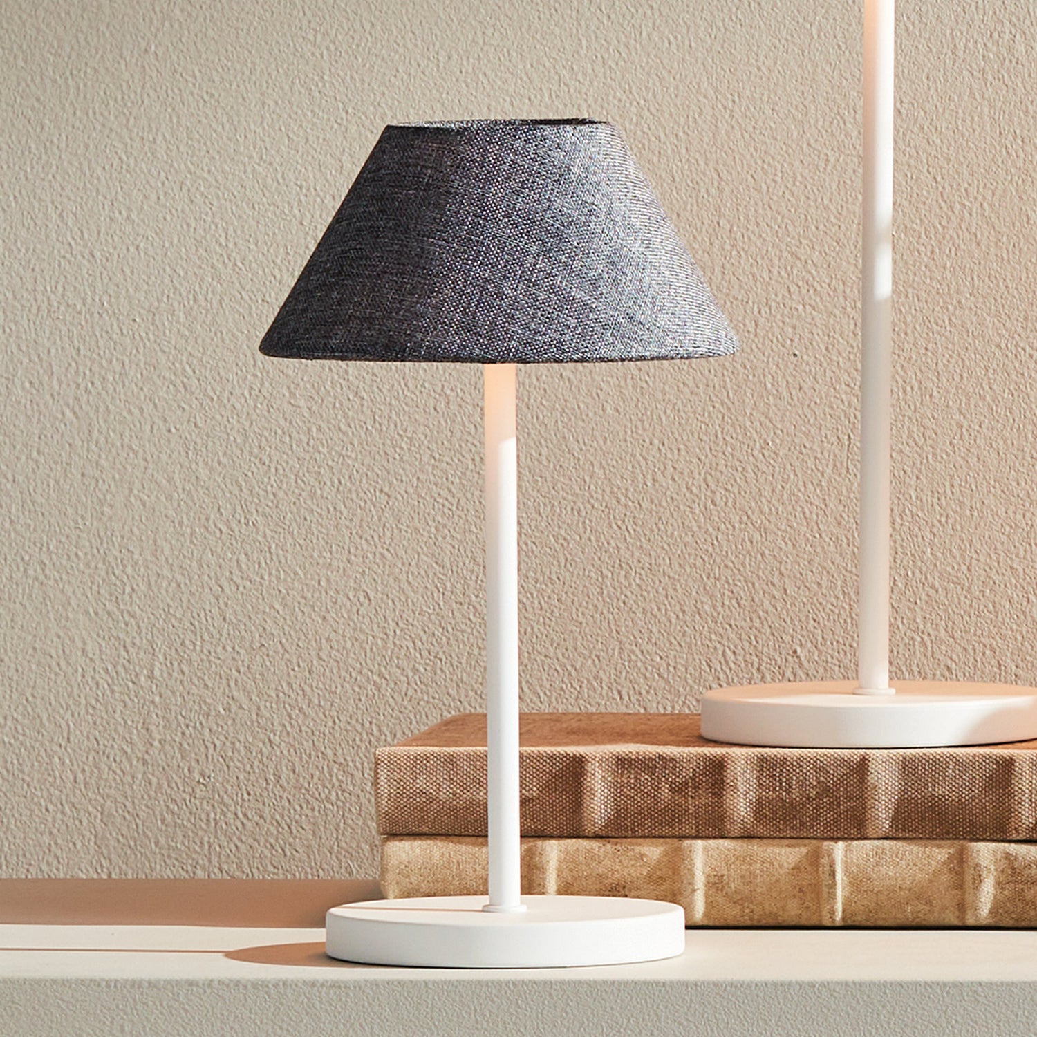 Alluna LED Linen Shade Cordless Lamp