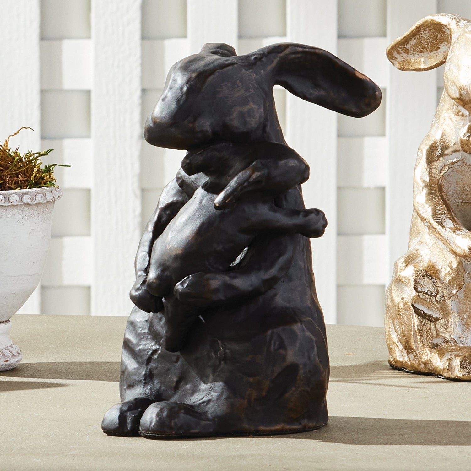 Mother Rabbit Sculpture