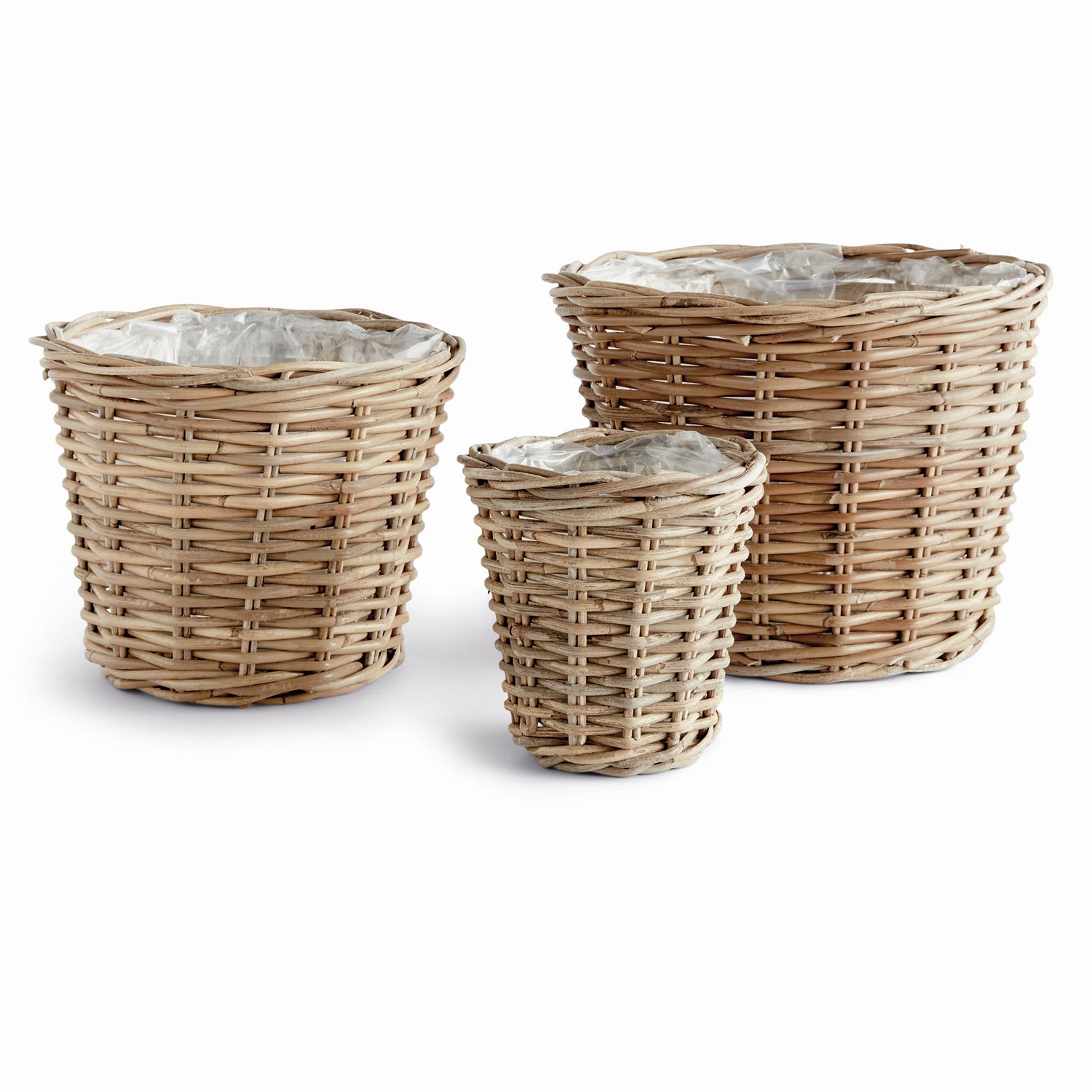 Normandy Tapered Basket Planter Set of 3