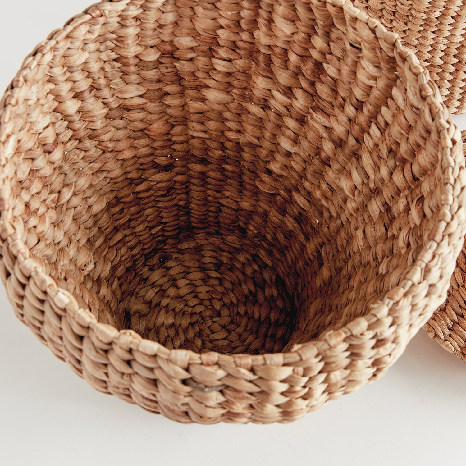 Water Hyacinth Ginger Jar Set of 2