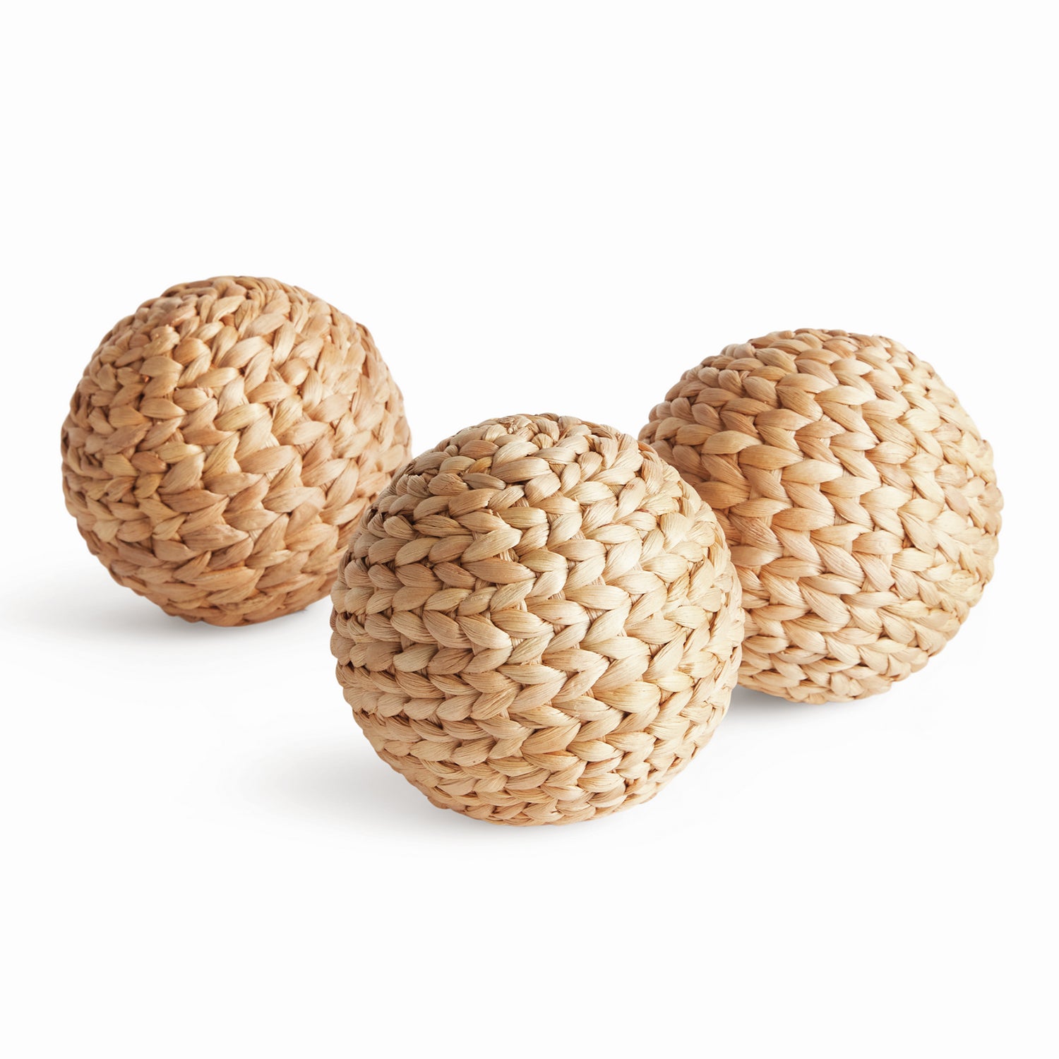 Jace Water Hyacinth Orbs Set of 3