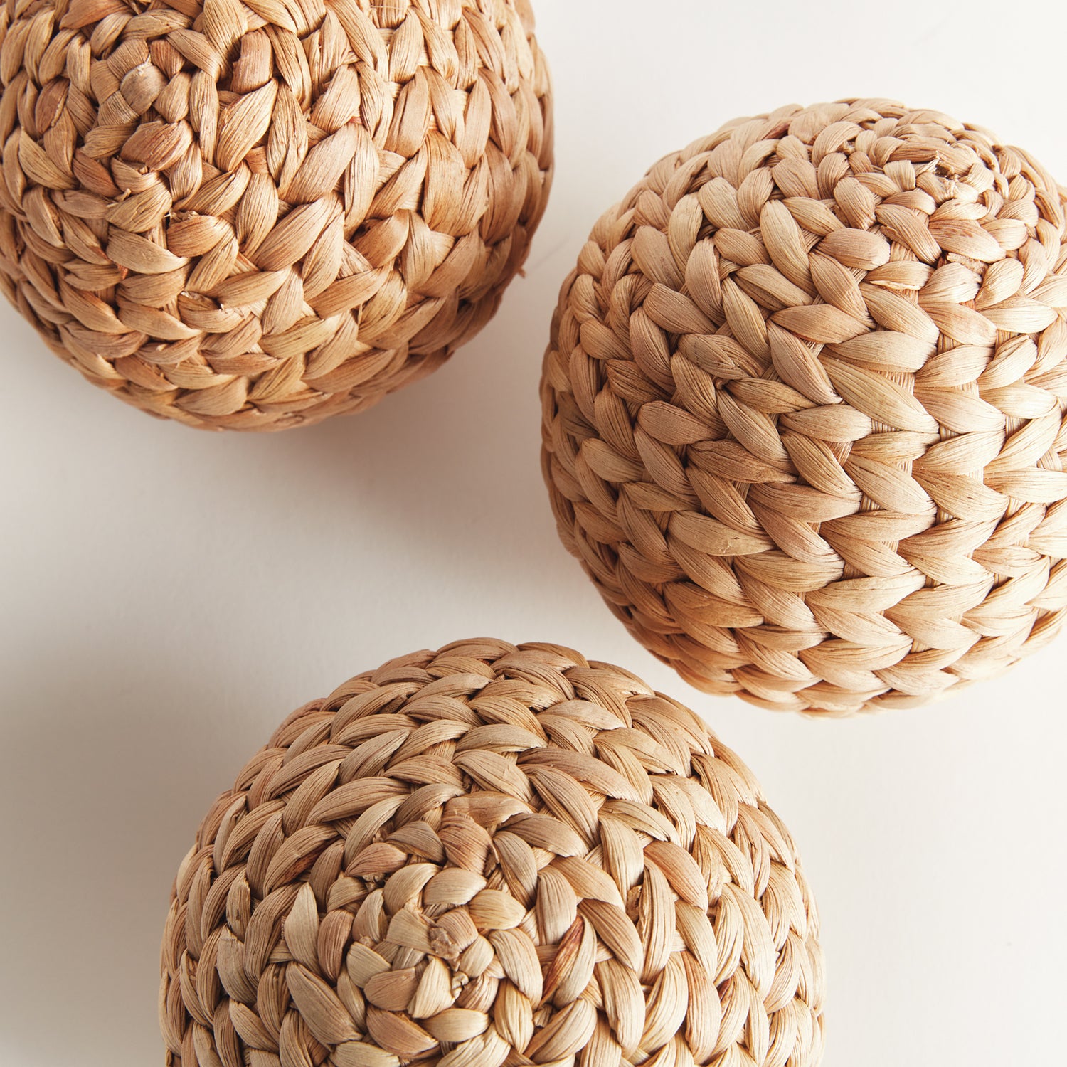 Jace Water Hyacinth Orbs Set of 3