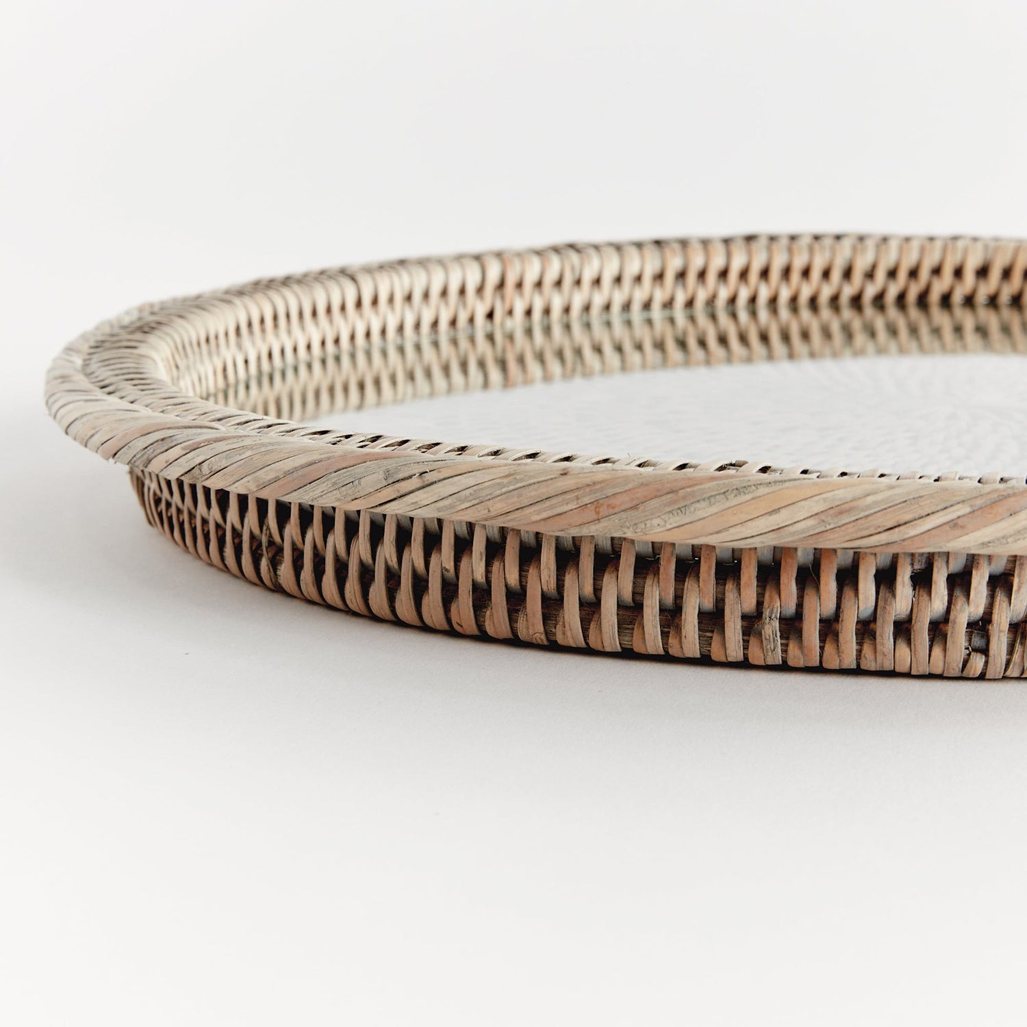 Burma Rattan Serving Platter