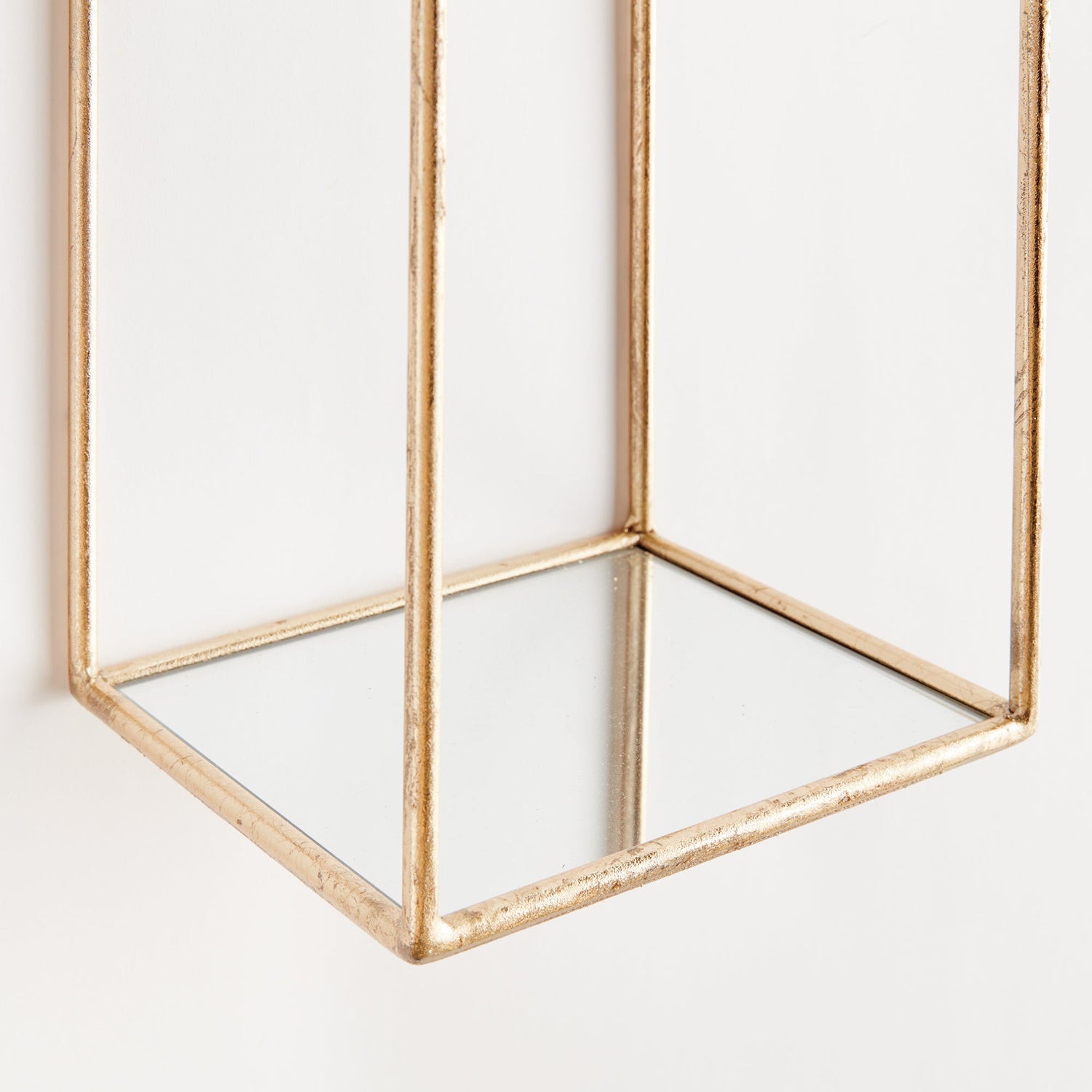 Duncan Mirrored Wall Shelf Set of 4