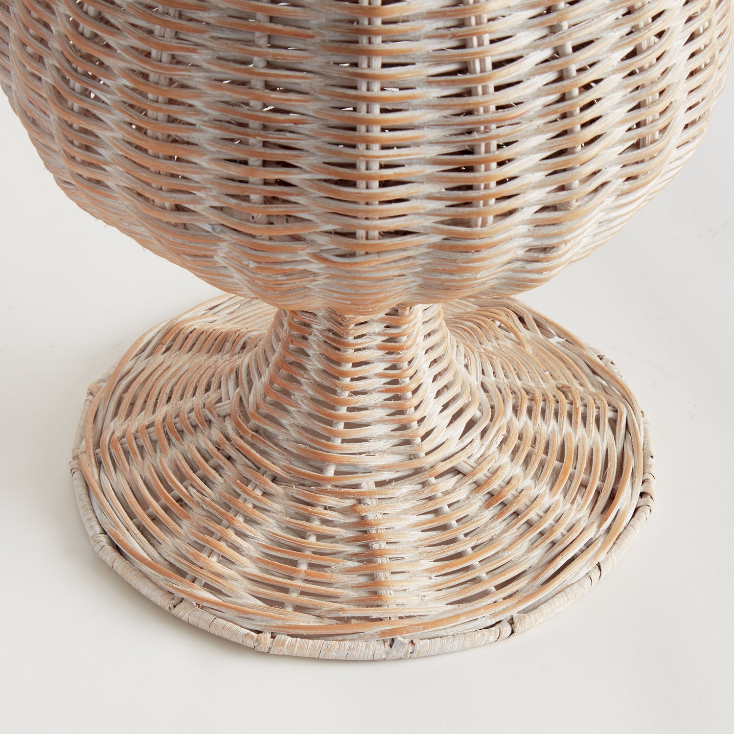 Chesapeake Rattan Footed Urn